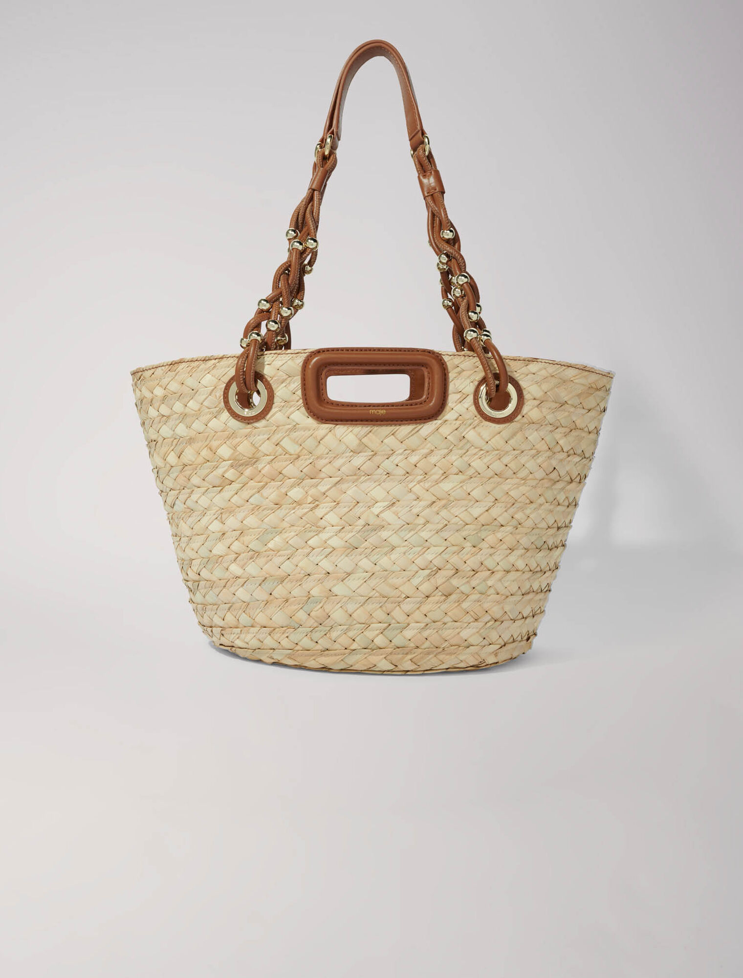 Panier tressé en raphia