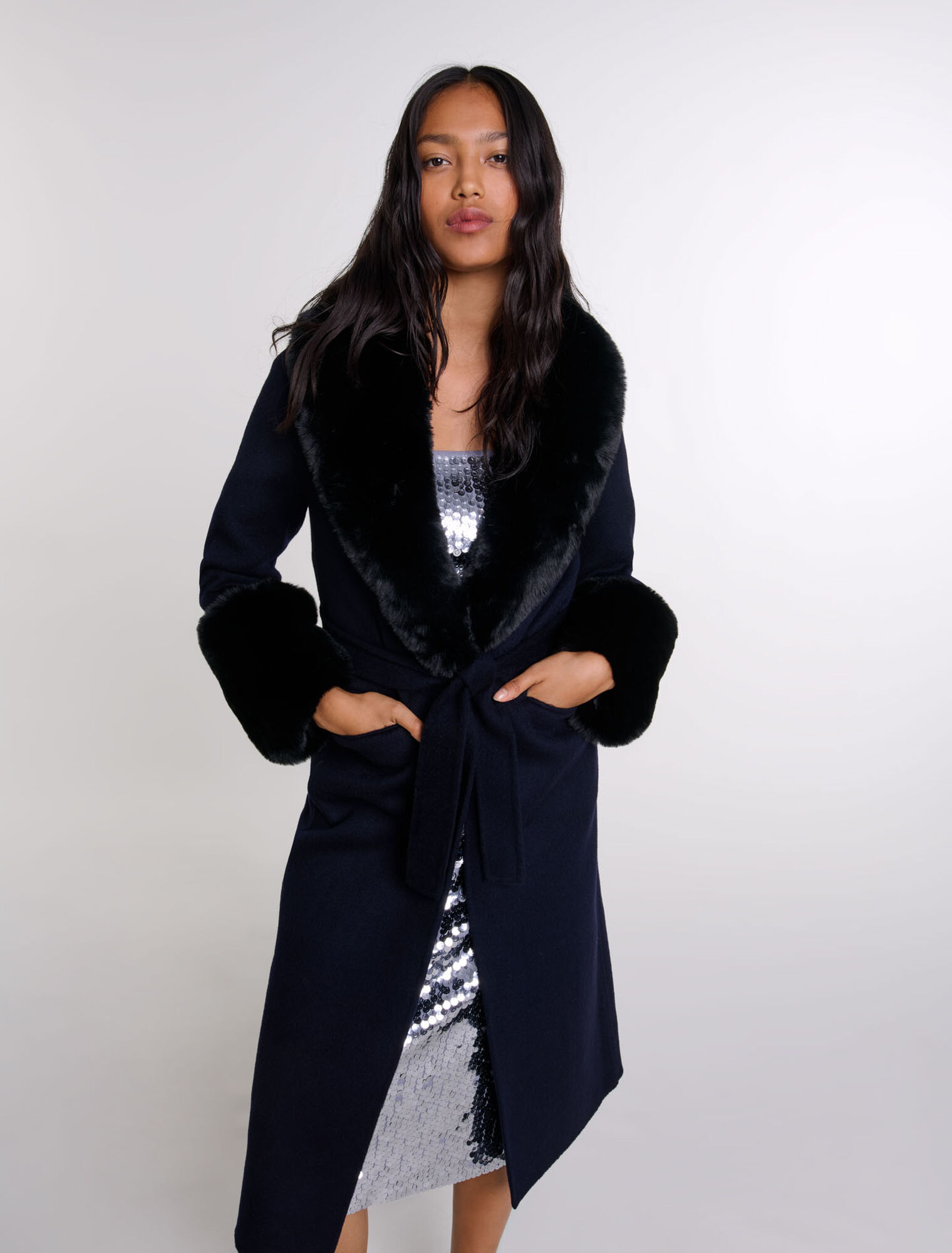 Manteau en double face