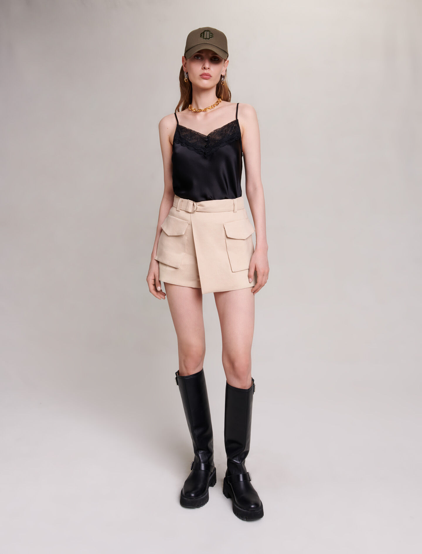 Jupe asymetrique maje new arrivals