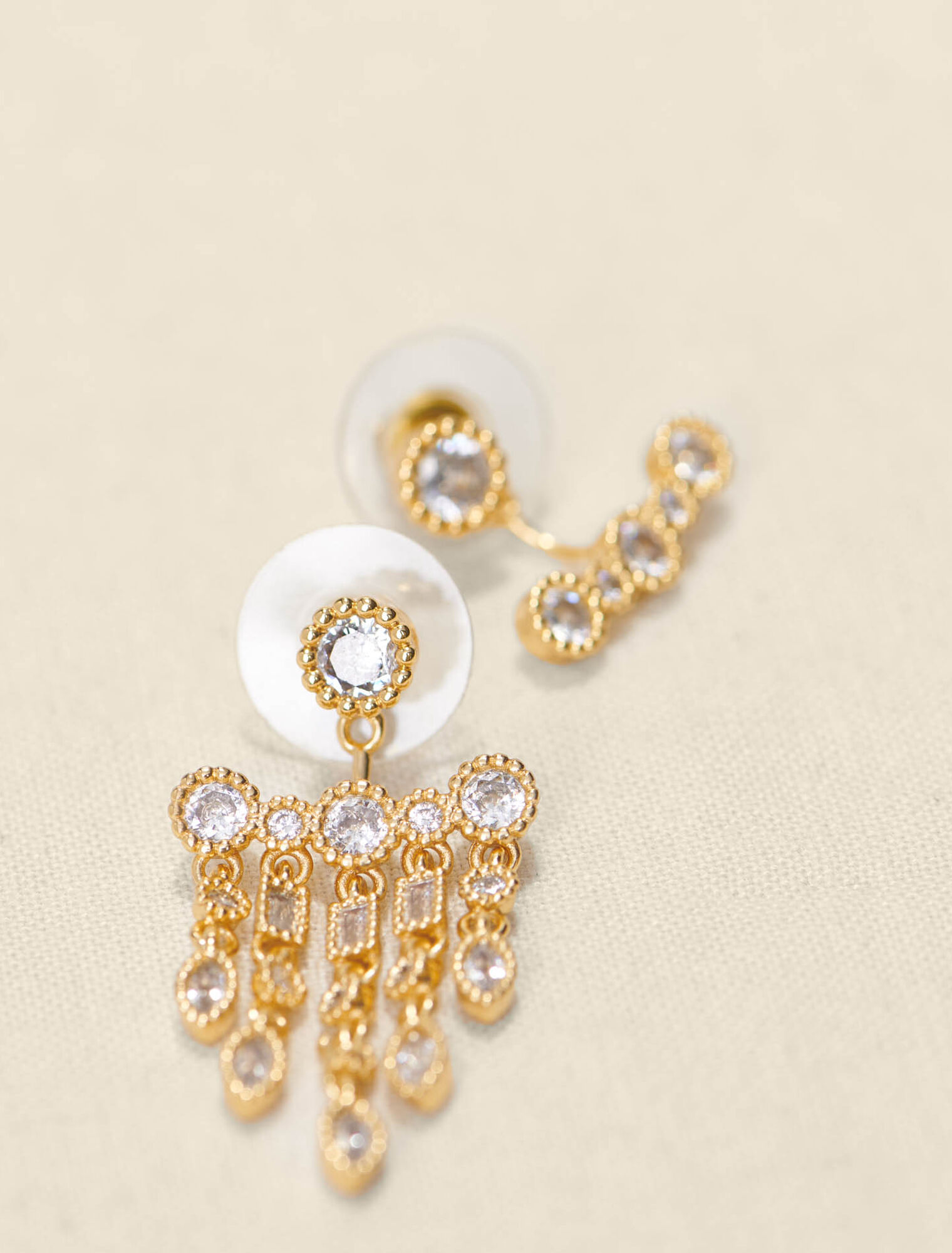 Asymmetric earrings