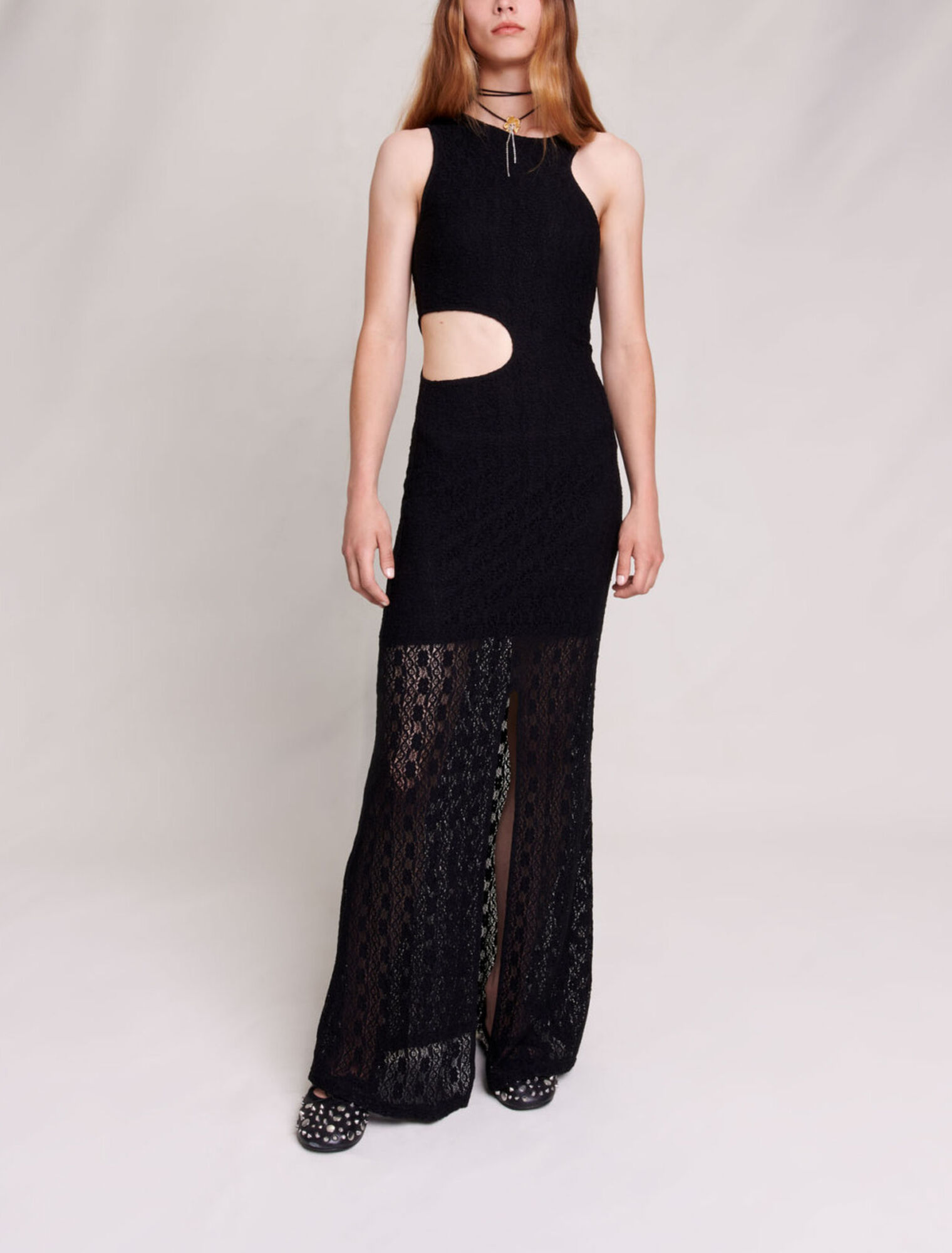 Lace maxi dress