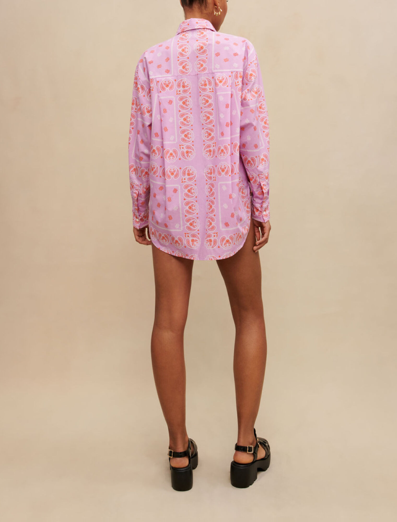 Paisley print shirt