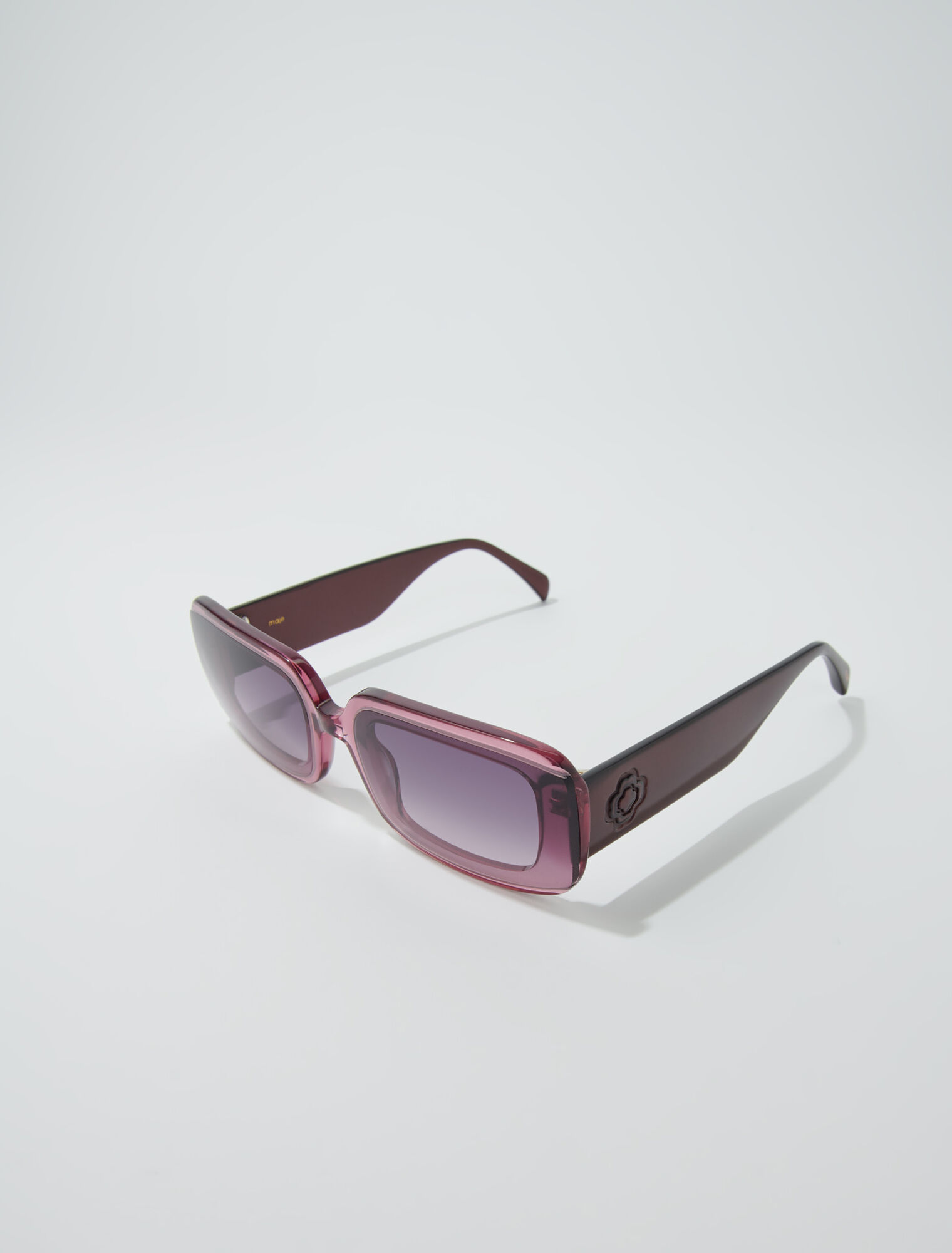 Lunettes en acétate et verres fumés