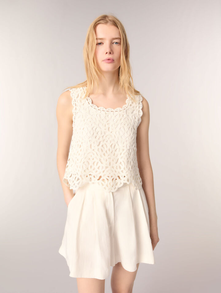 Top en crochet