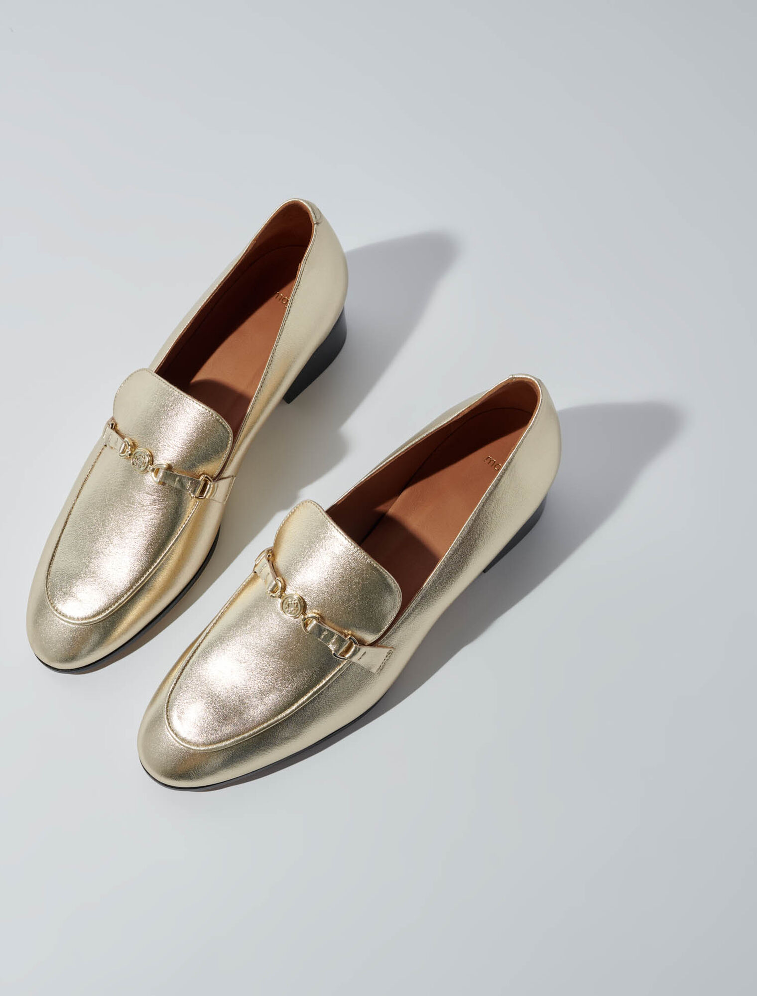 Leather loafers