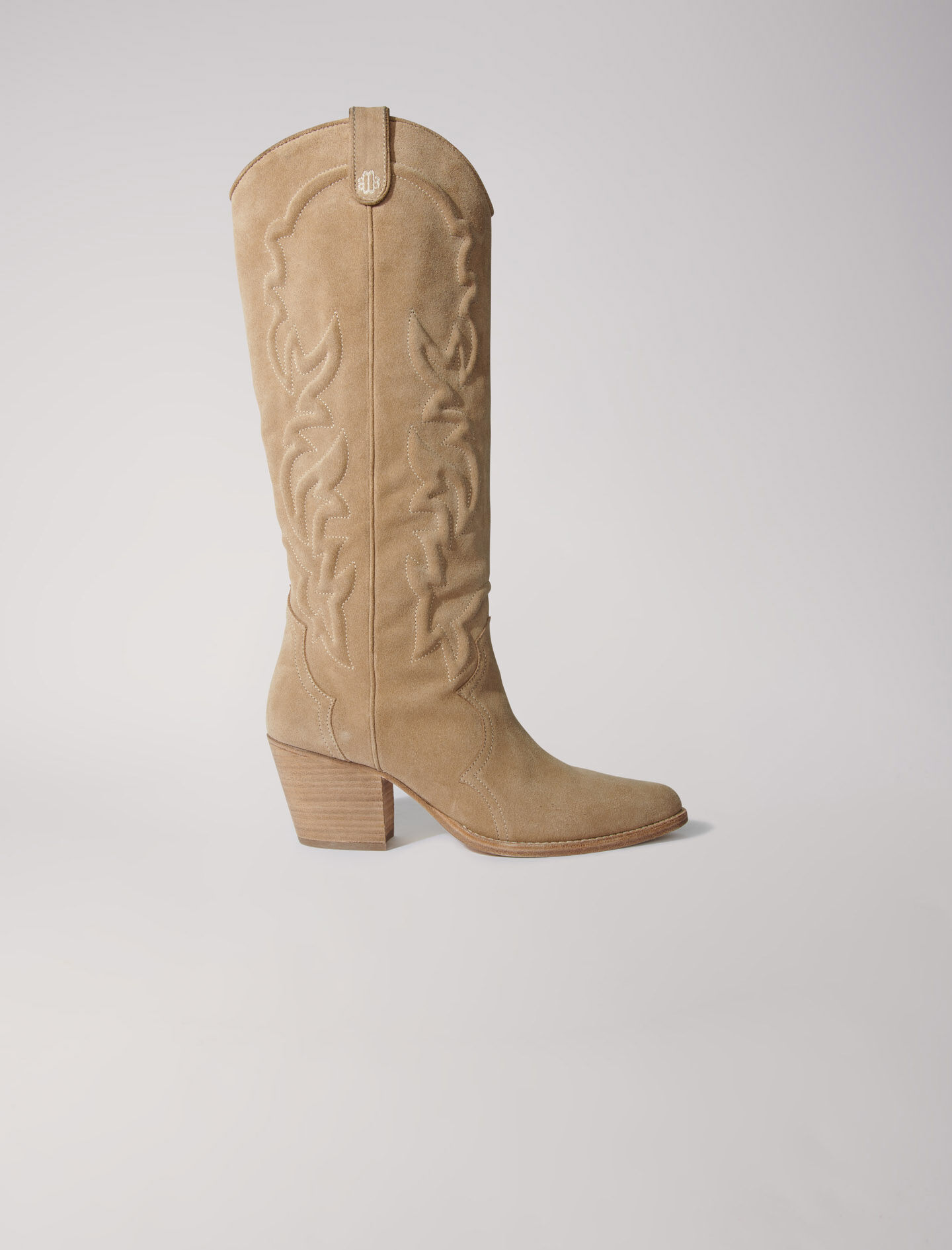 Beige cowboy boots ladies outlet