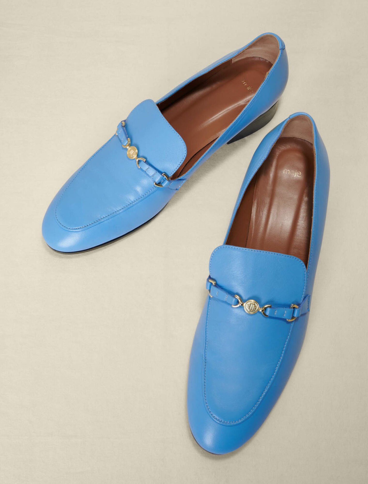 Mocassins en cuir
