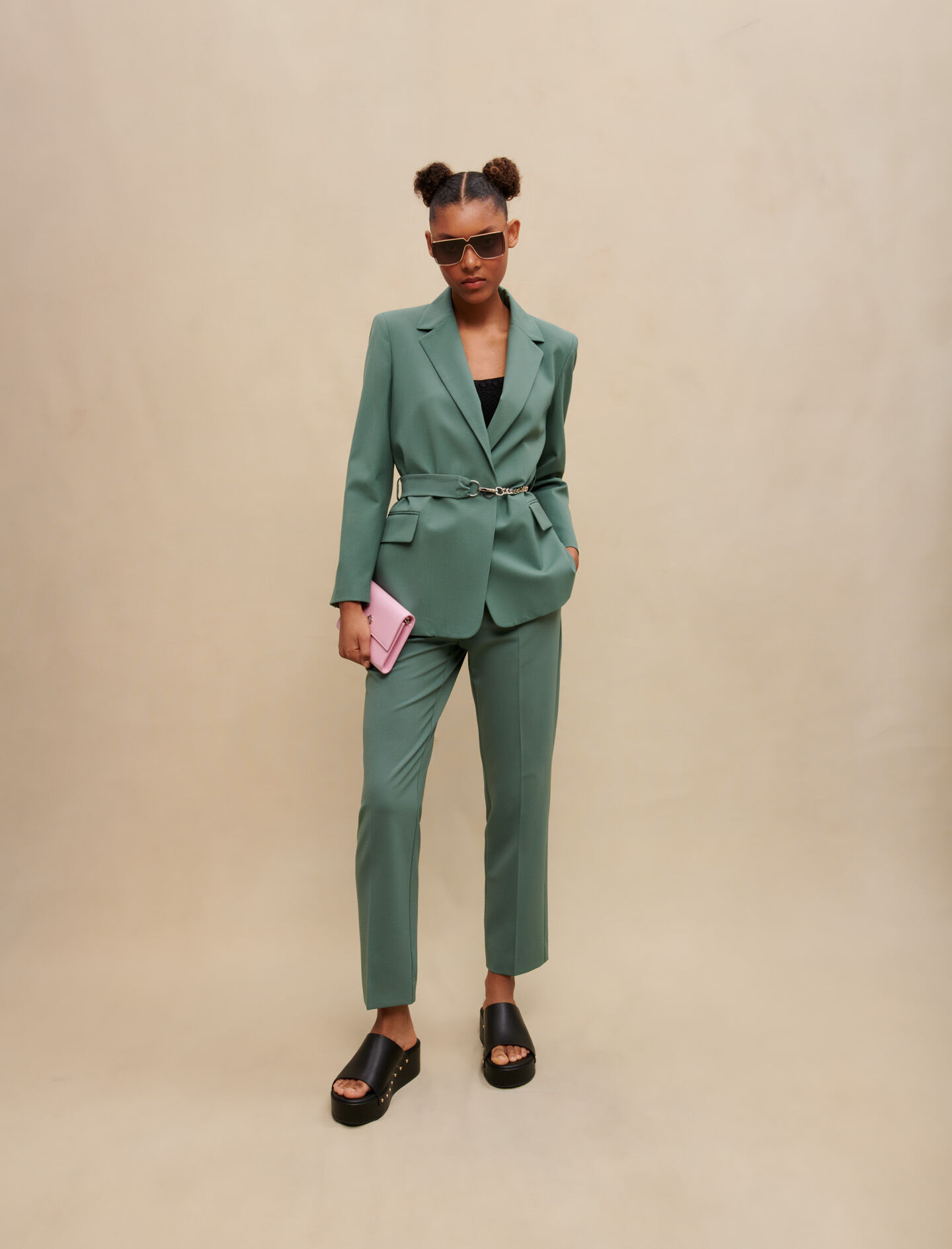 Maje blazer masculine sale