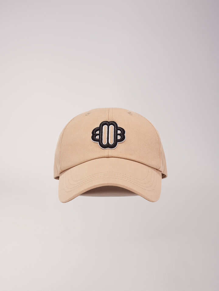 Casquette en coton à logo Clover