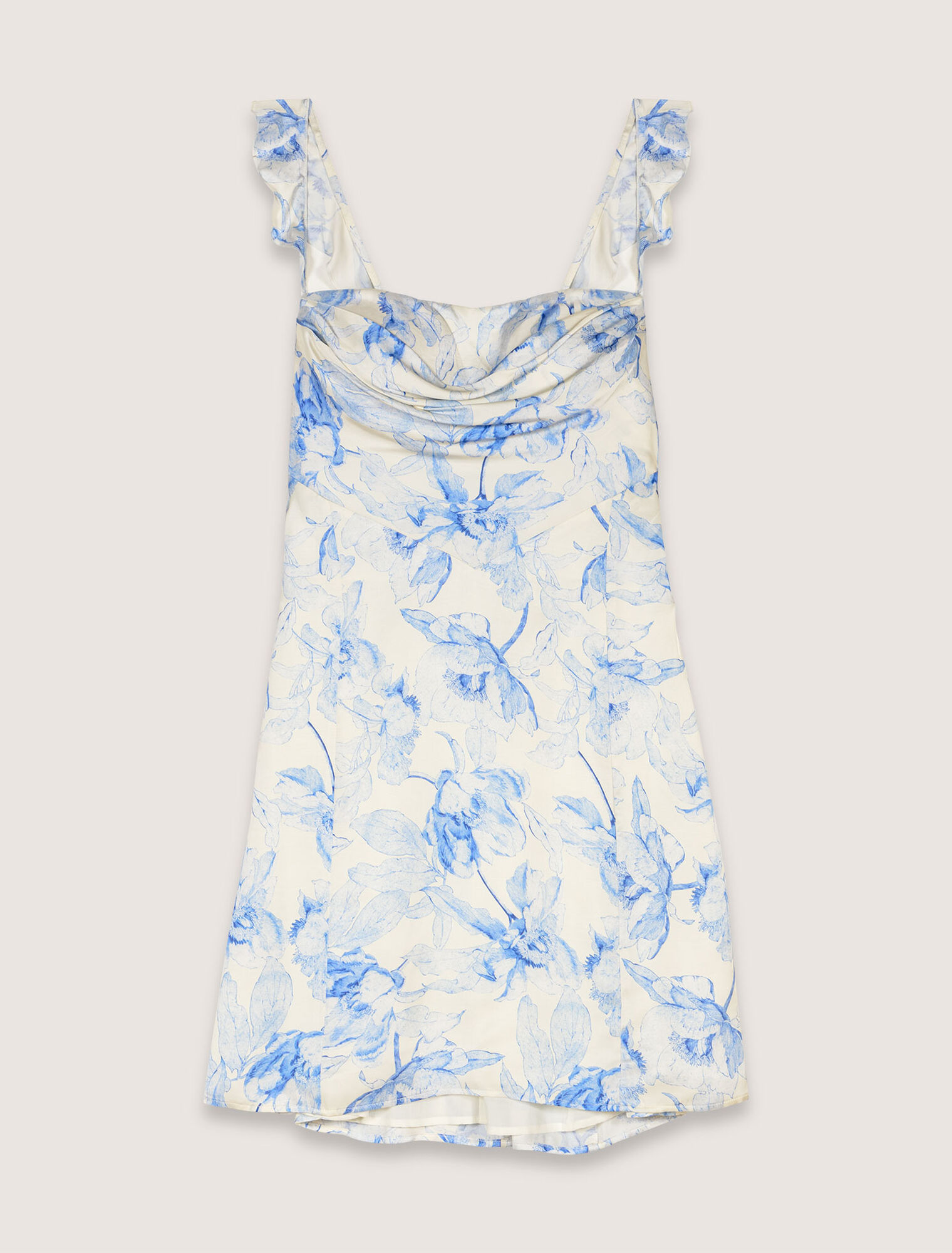 Robe courte imprimée