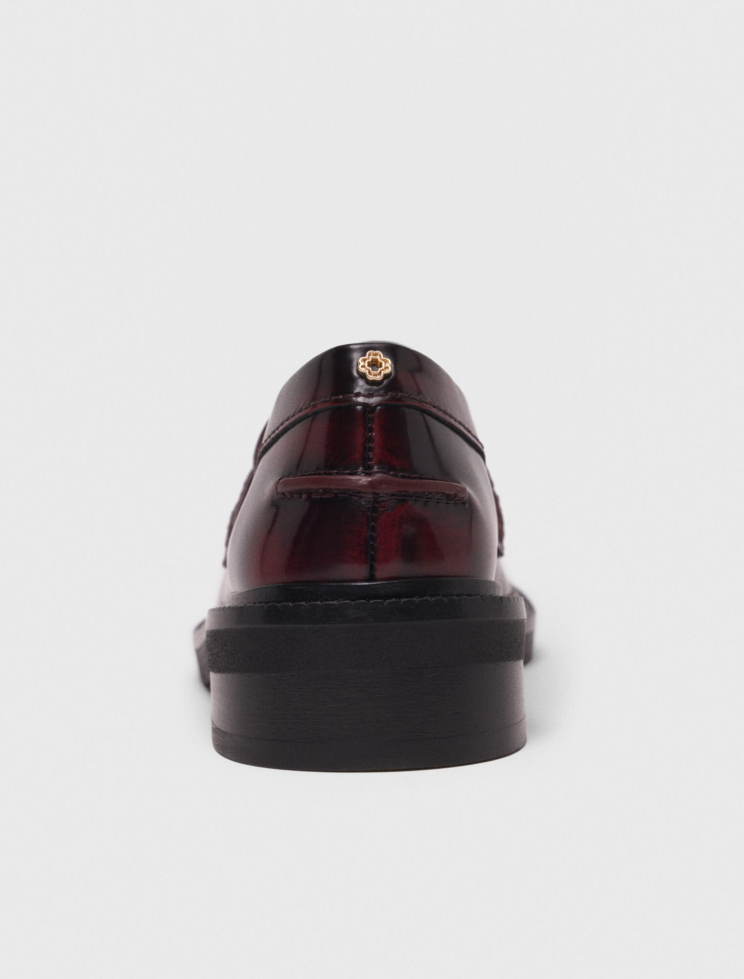 Mocassins en cuir brossé