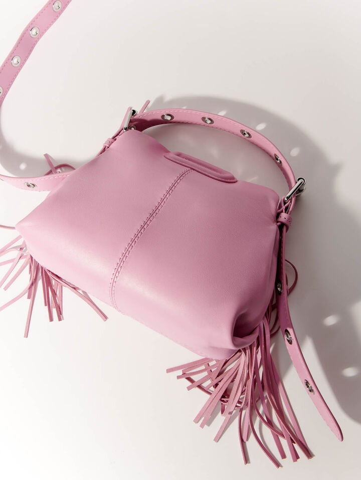 Sac Miss M mini en cuir lisse