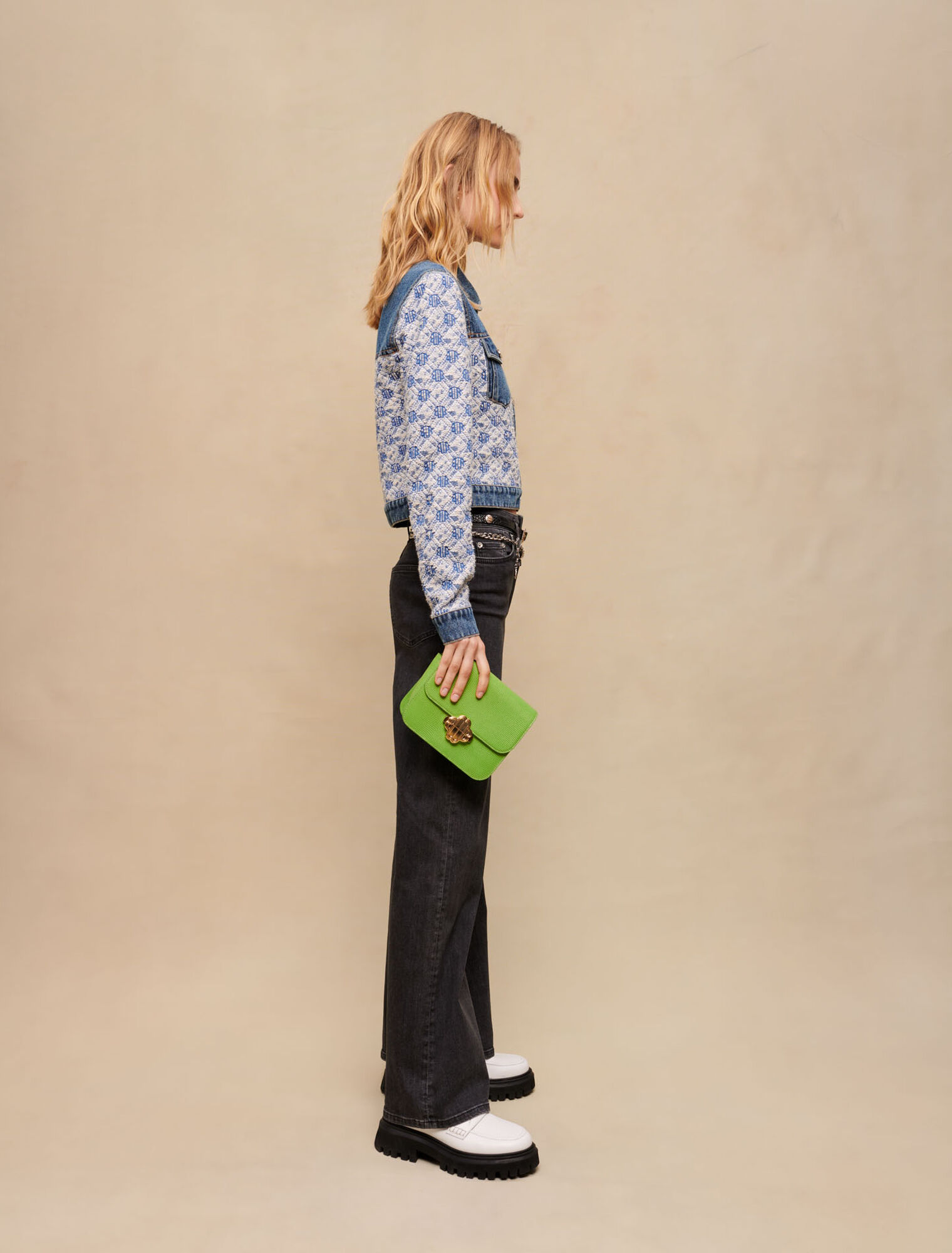 Blouson en jean court
