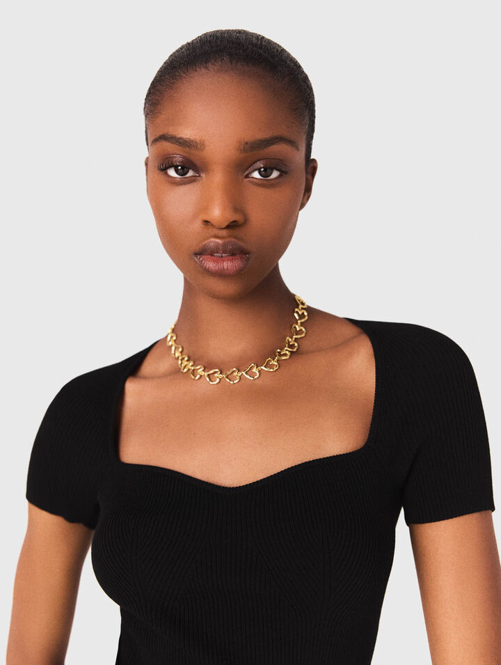 Top en maille