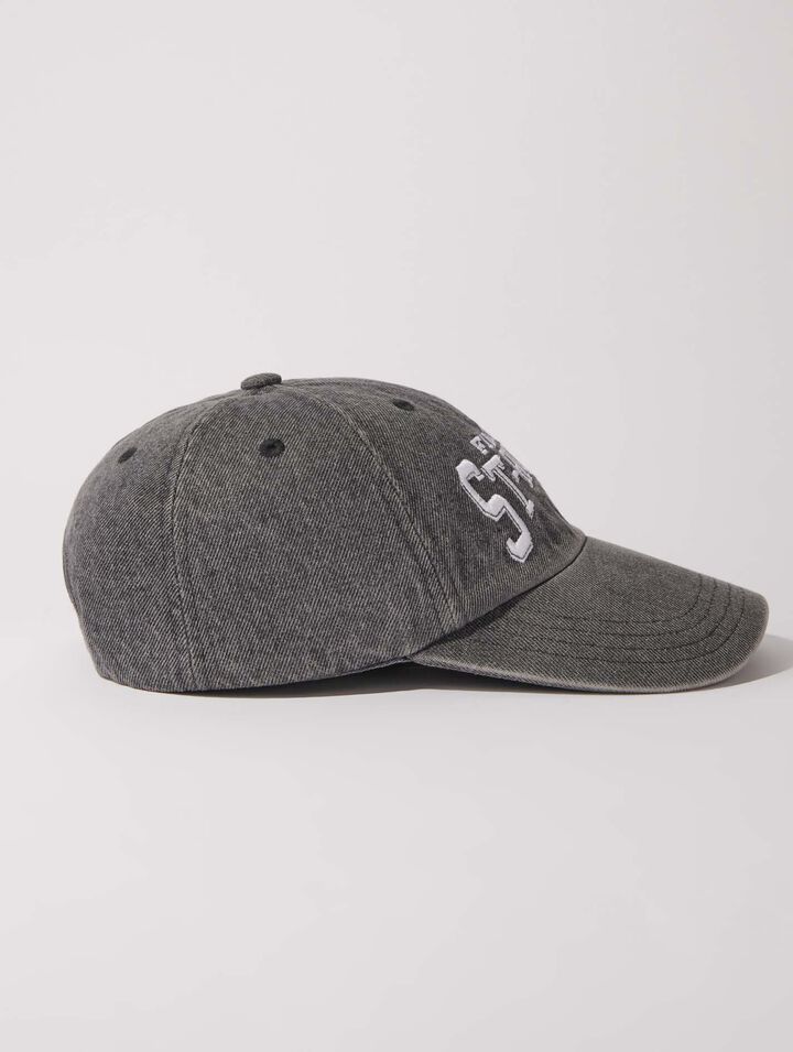 Casquette en denim Saint Honoré