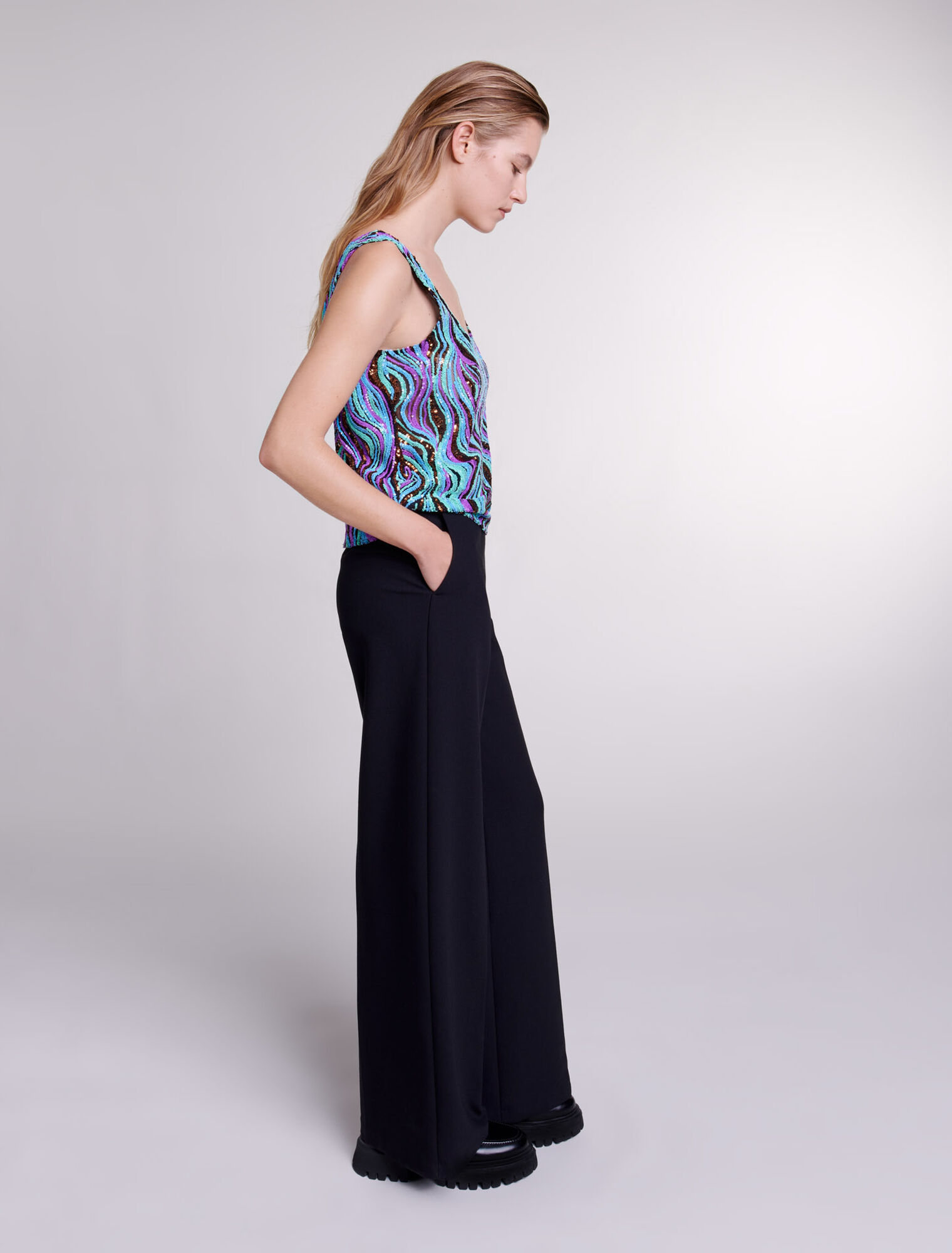 Top à sequins