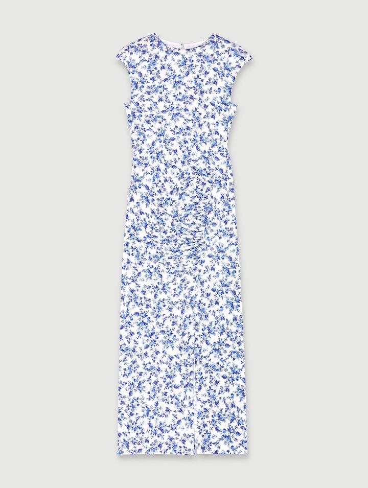 Robe longue imprimée