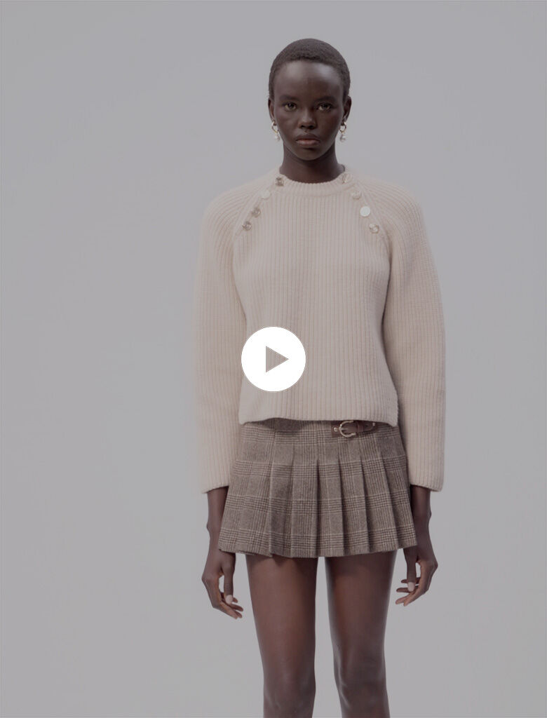 Jupe et pull en laine shop