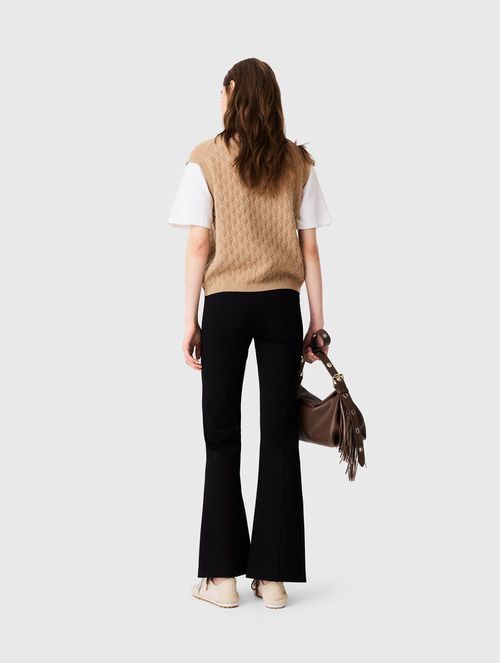 Pantalon fendu