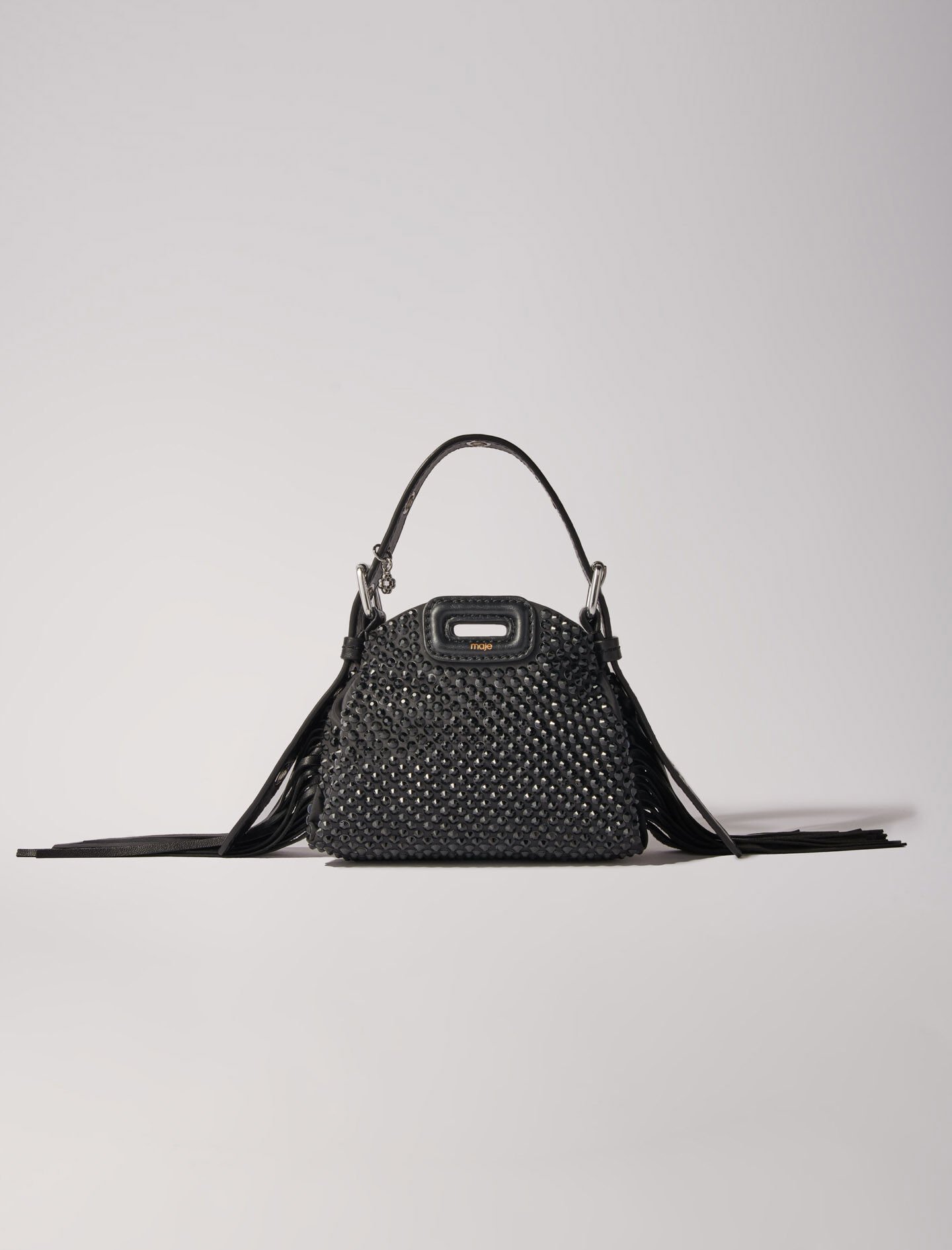 White embellished bag 2025