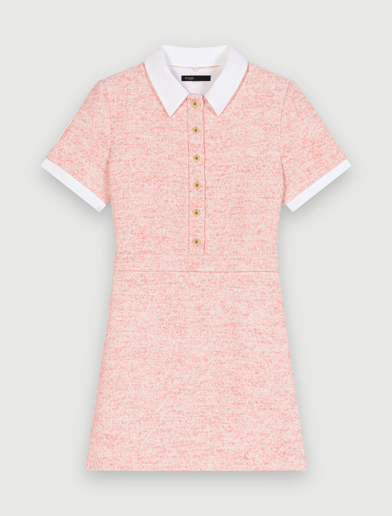 Pink tailored dress