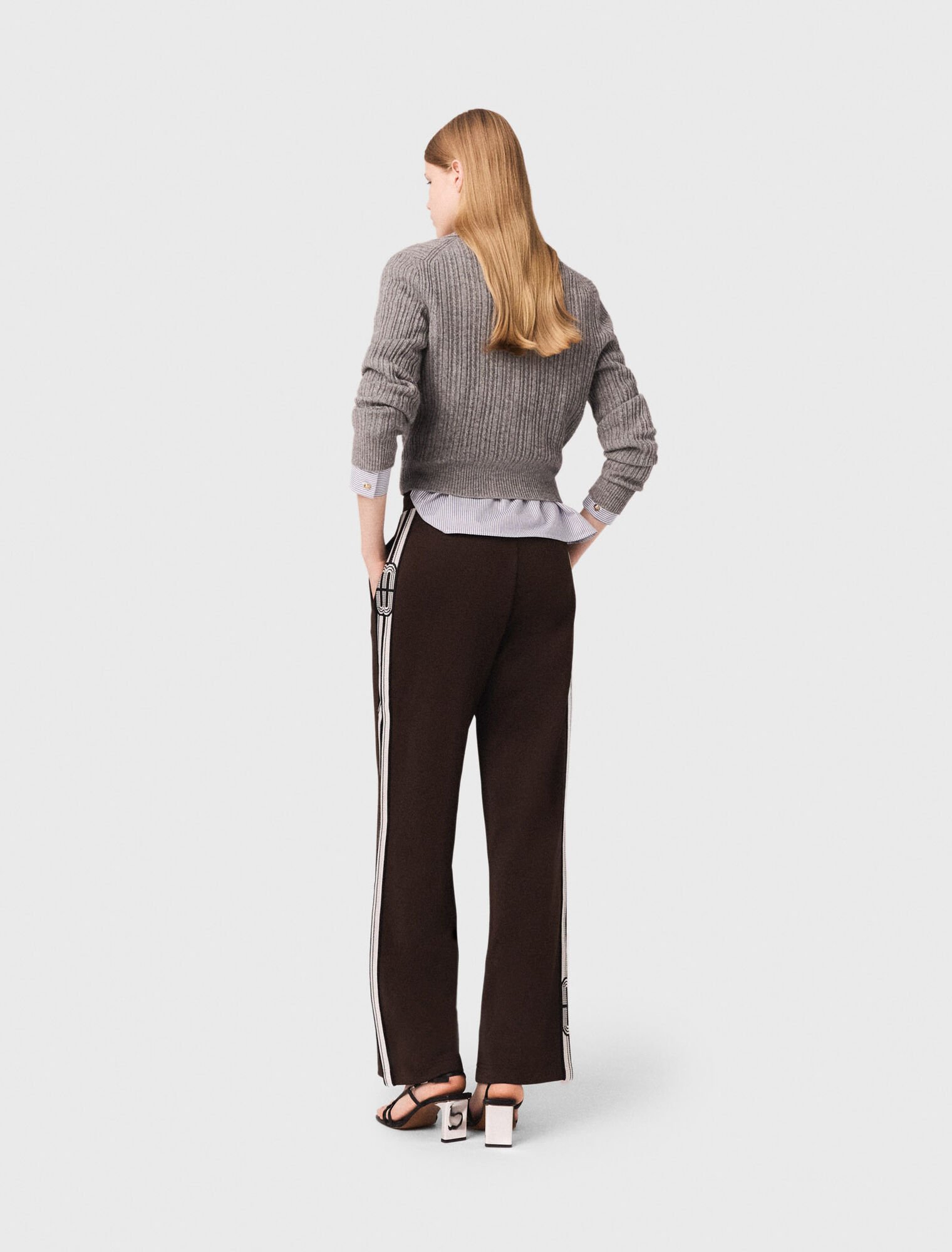Straight-striped trousers Straight-striped trousers
