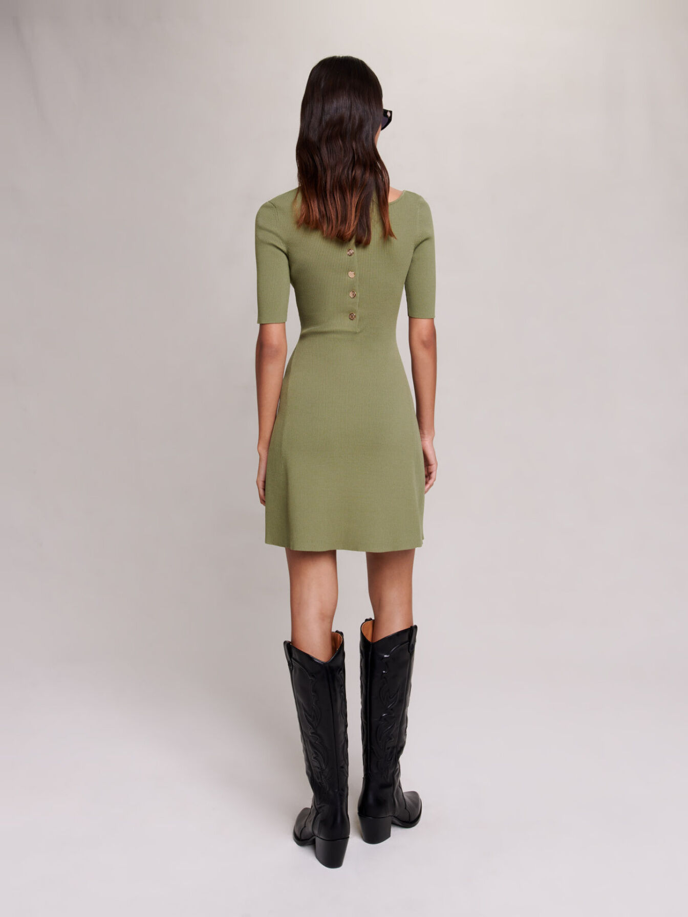 Robe epaule ouverte clearance