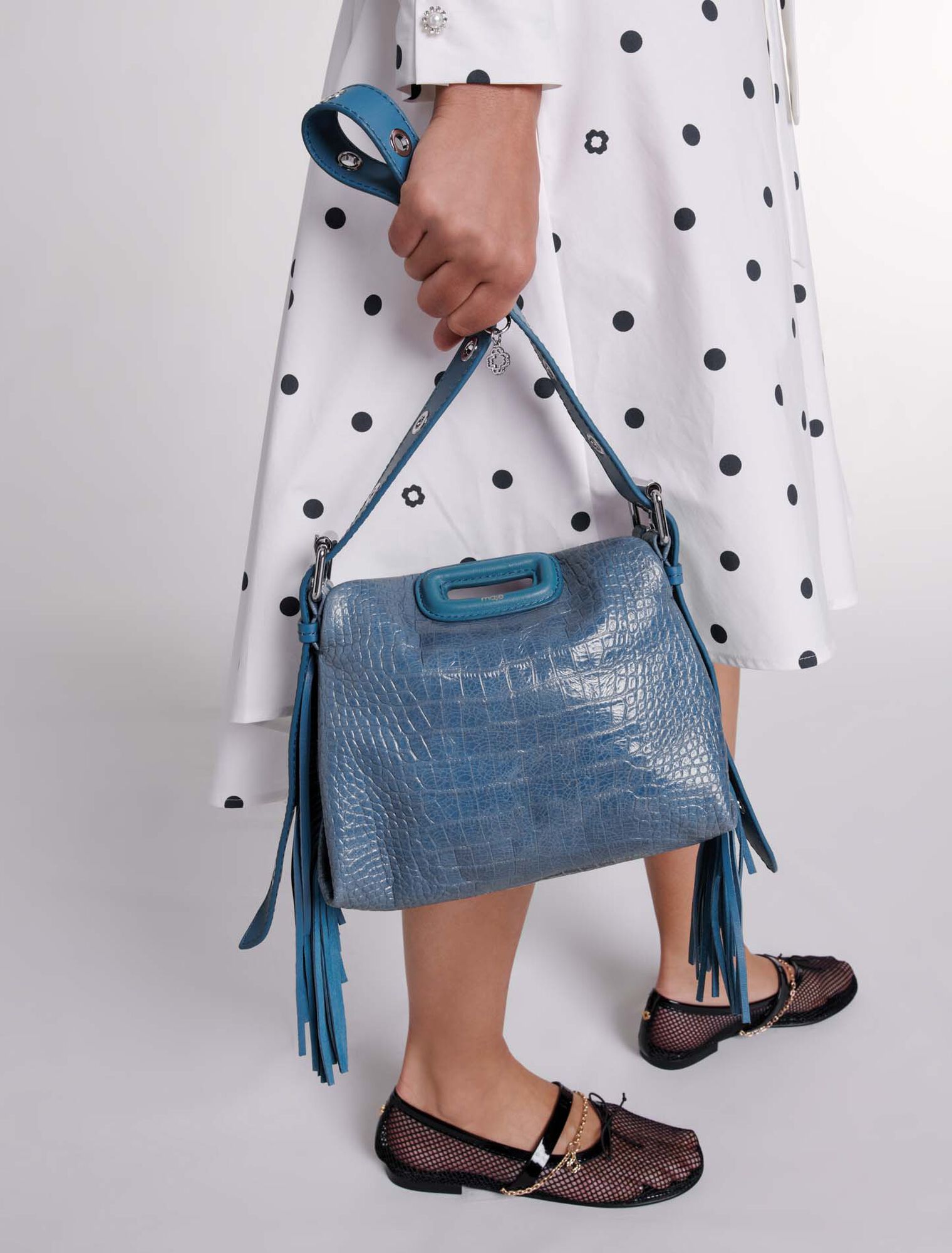 Mock croc Miss M mini bag