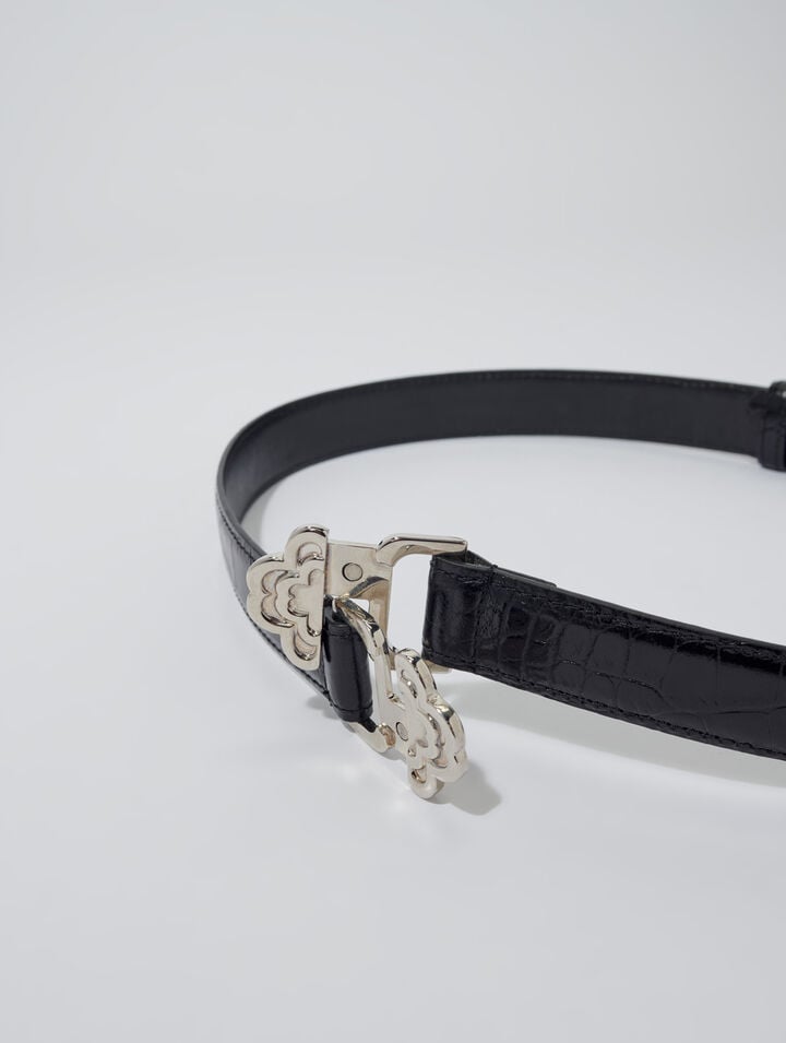 Ceinture à boucle Clover