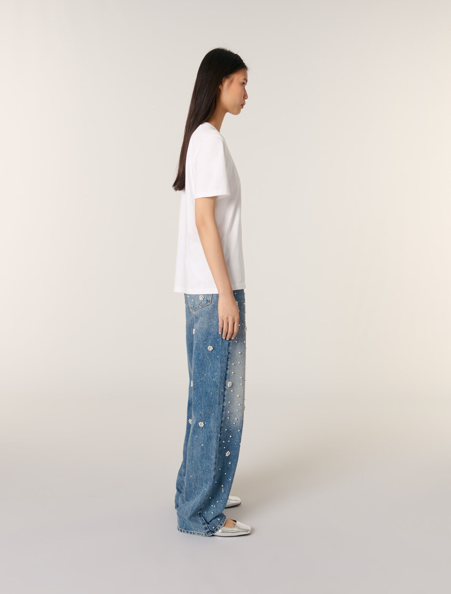 Tee-shirt brodé