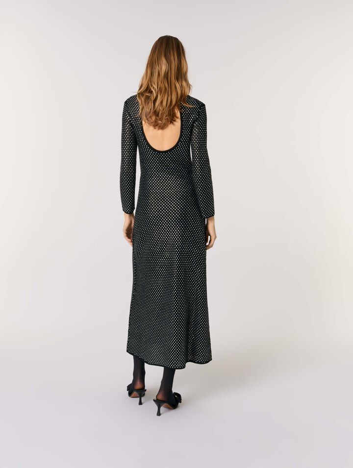 Rhinestone maxi dress
