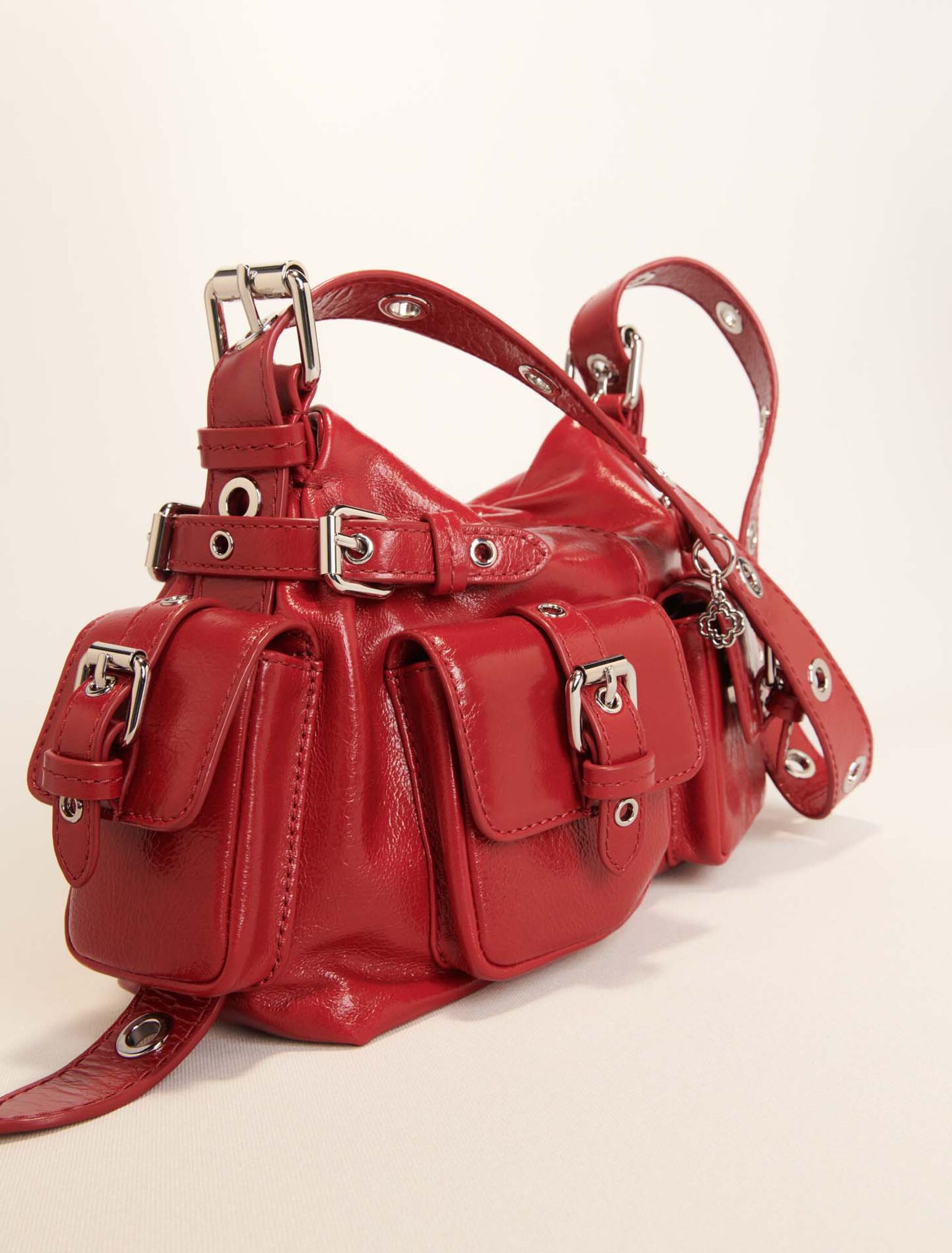 Sac Miss M Mini pockets en cuir use
