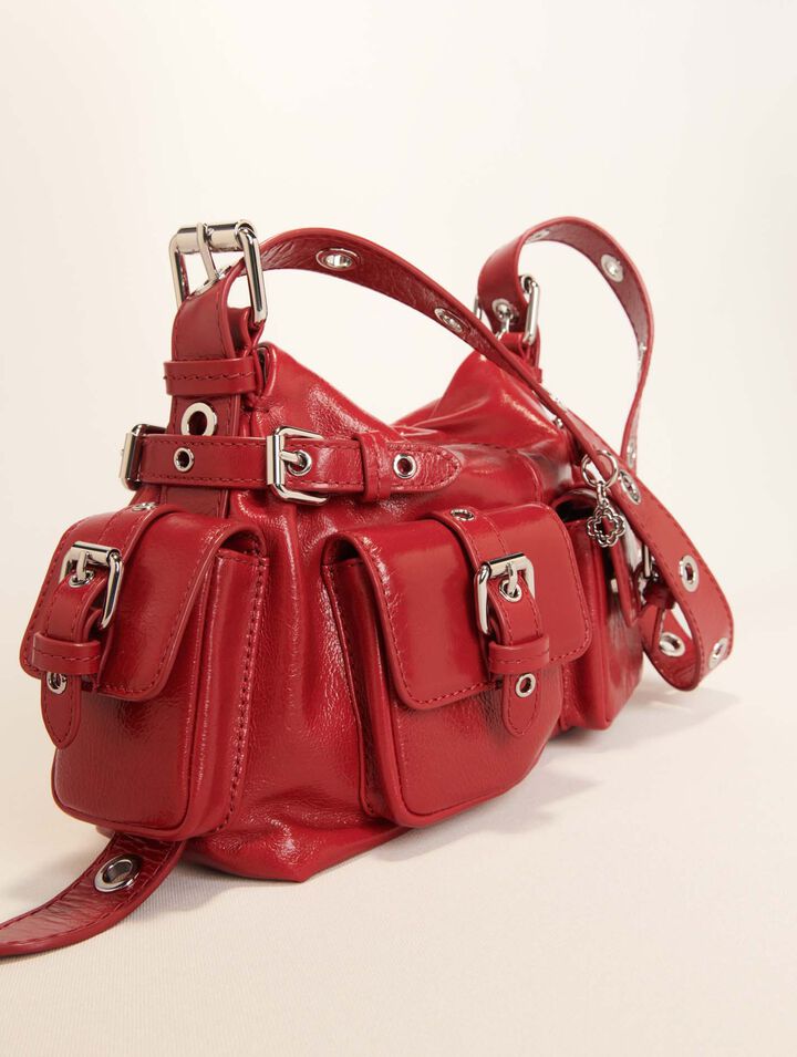 Sac Miss M Mini pockets en cuir use