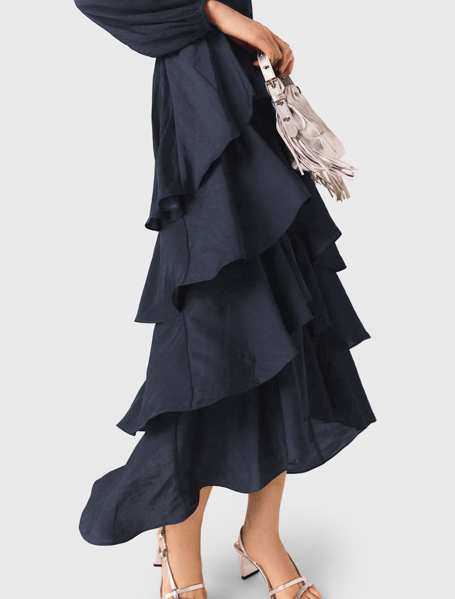 Robe courte en maille