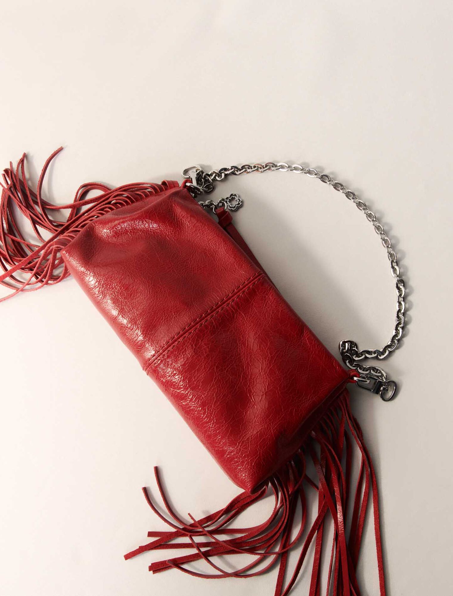 Pochette Miss M Pouch en cuir verni