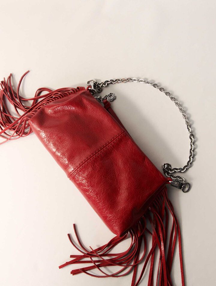 Pochette Miss M Pouch en cuir verni