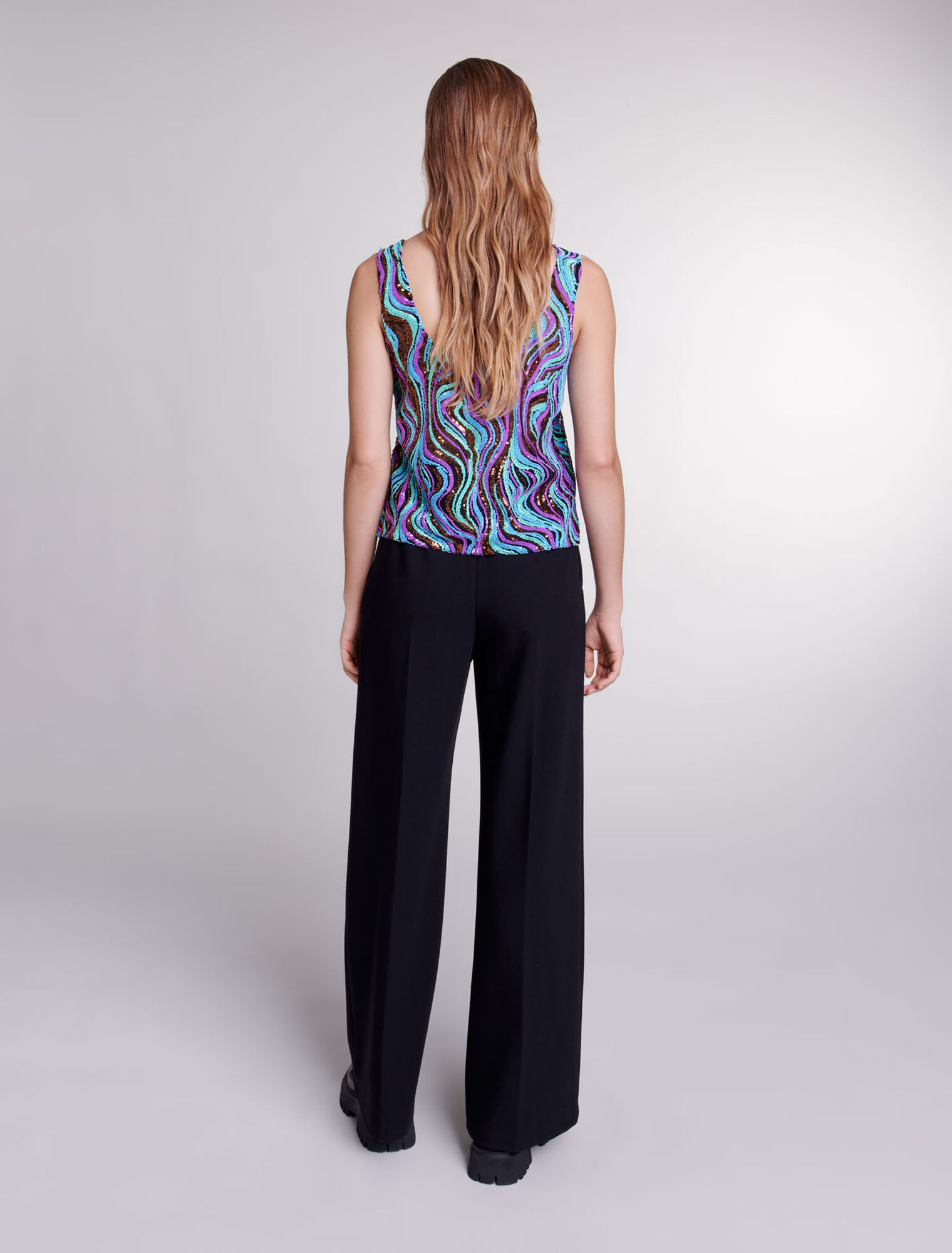 Top à sequins