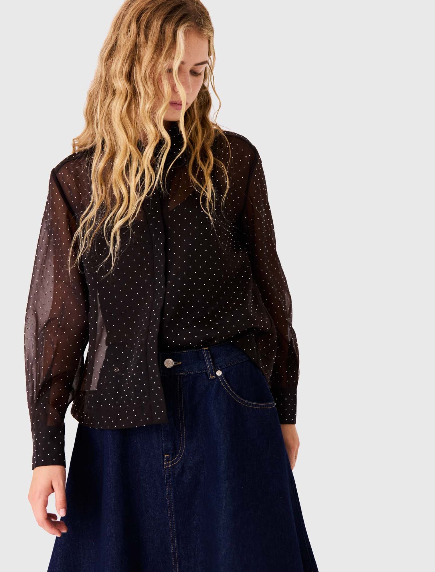 Rhinestone shirt