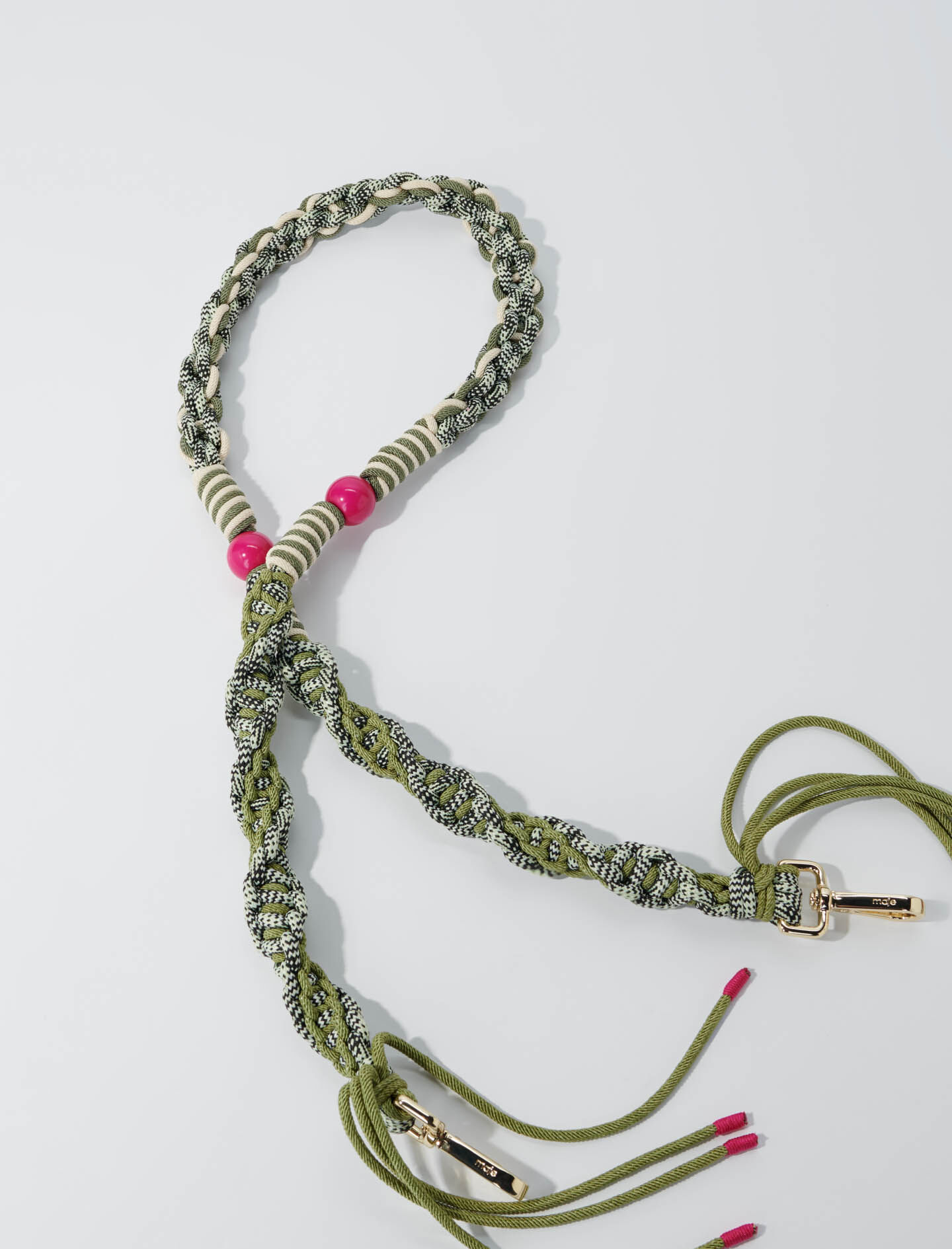Braided shoulder strap on sale