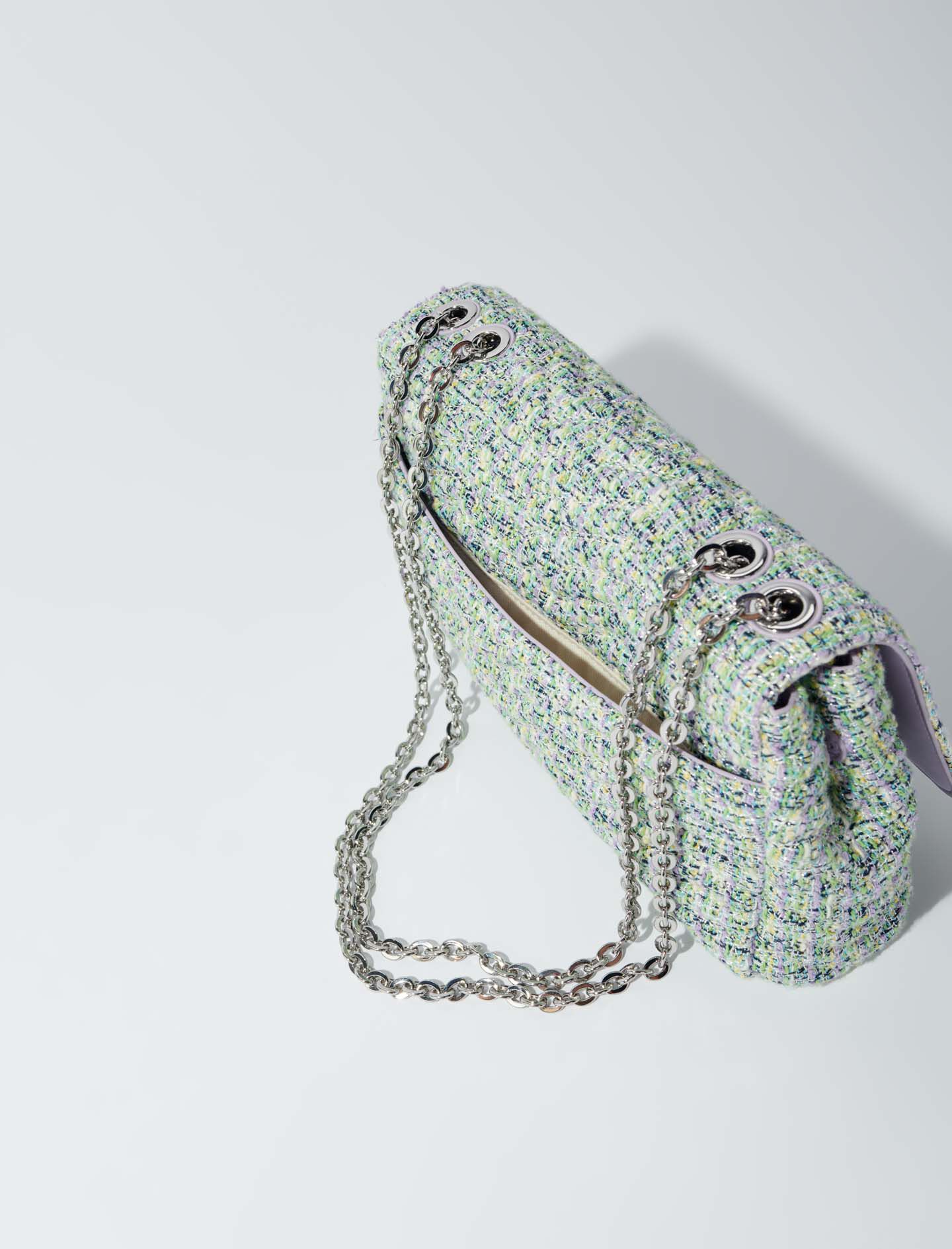 ★THREETIMES★MEMORY CHAIN PURSE THREETIMES | 쓰리타임즈 Threetimes Card Wallet on Bunjang