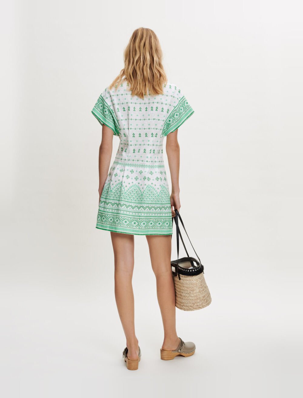 Robe guipure maje cheap
