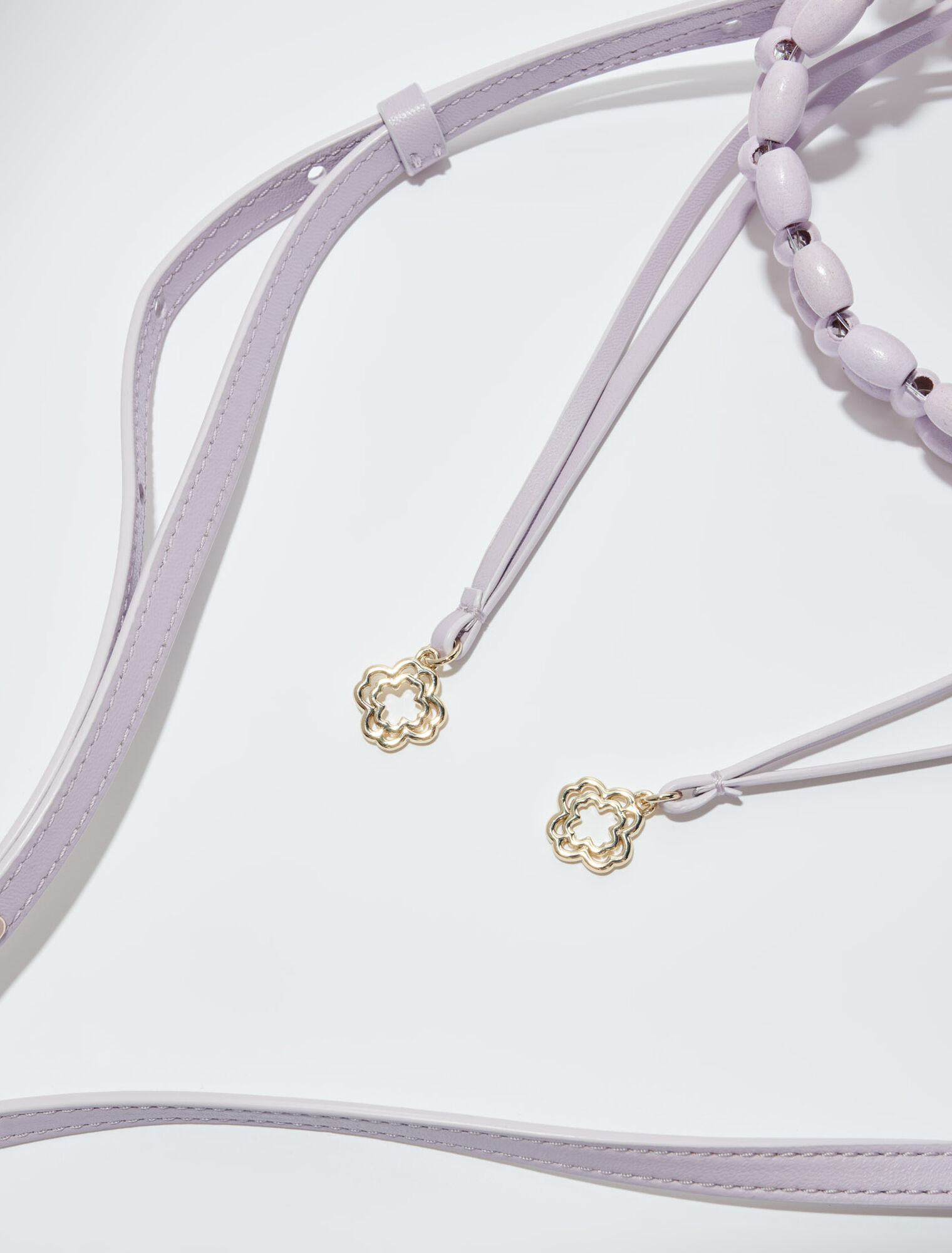 Sac seau orné de perles