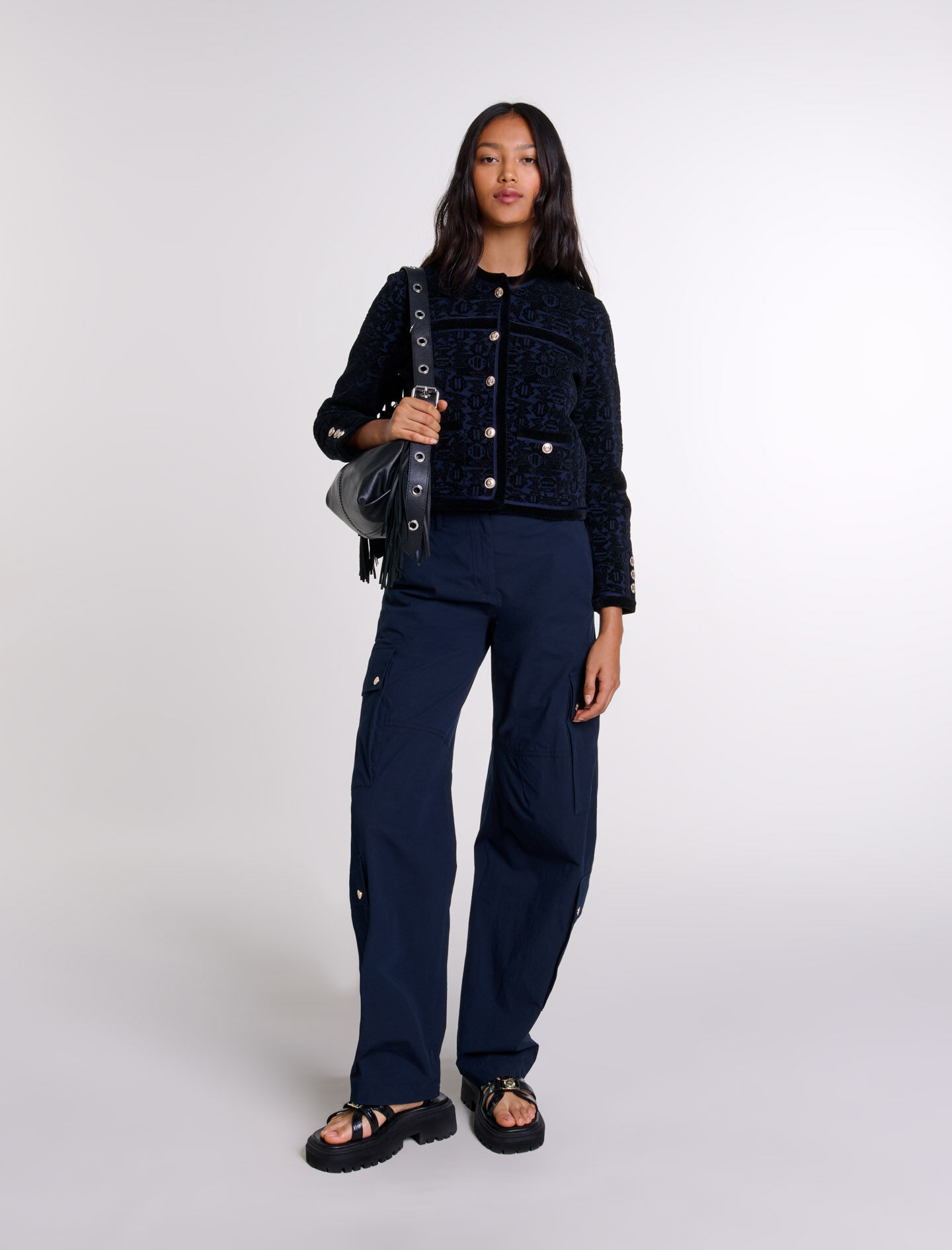 Maje cardigan sale outlet