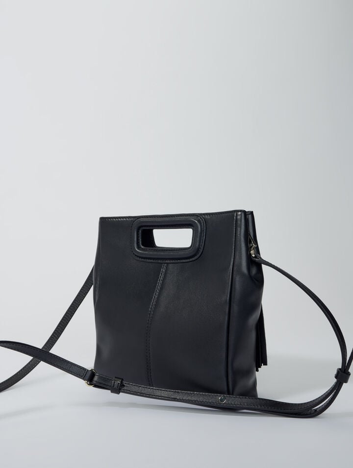 Sac M en cuir à franges