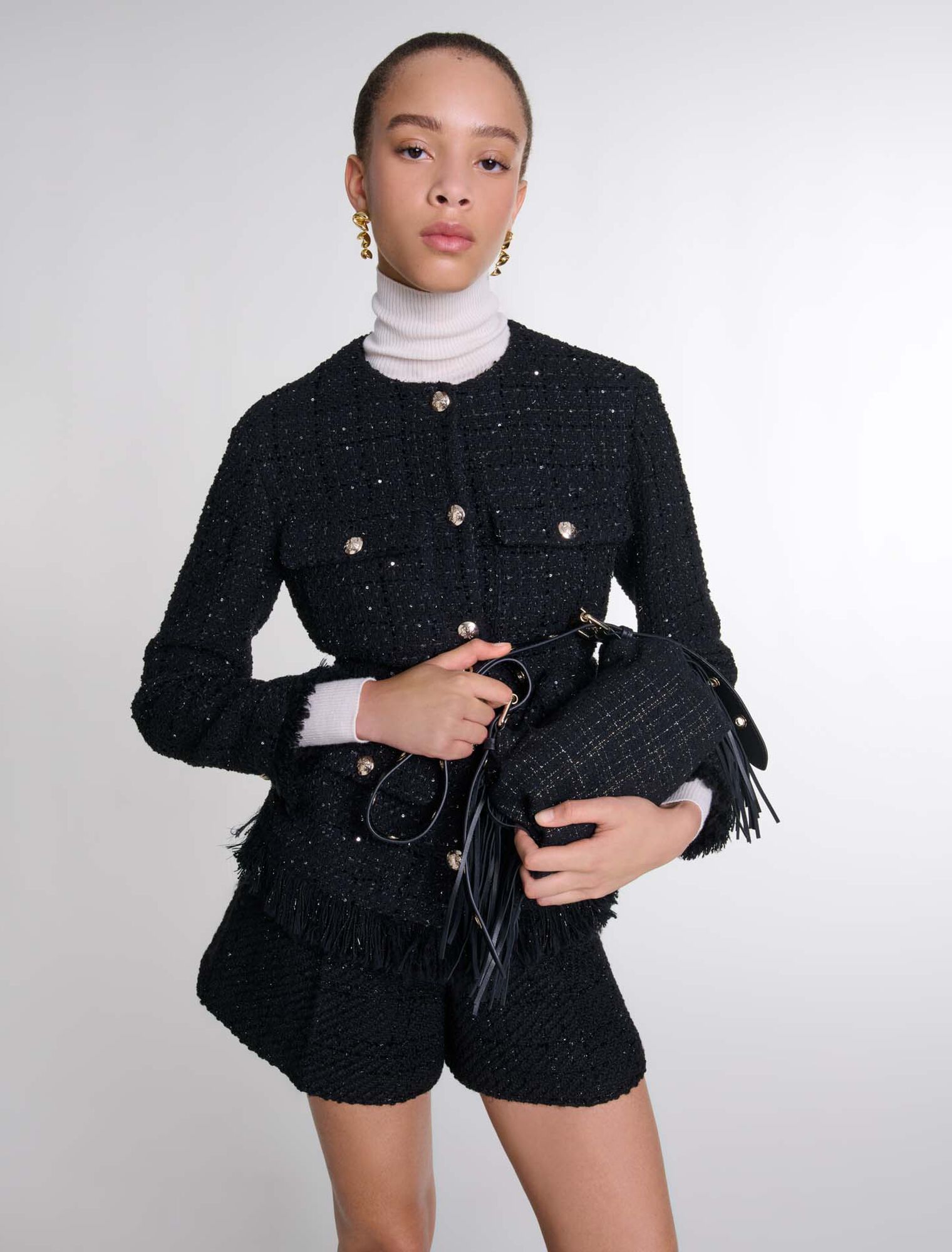 Tweed Miss M Mini bag