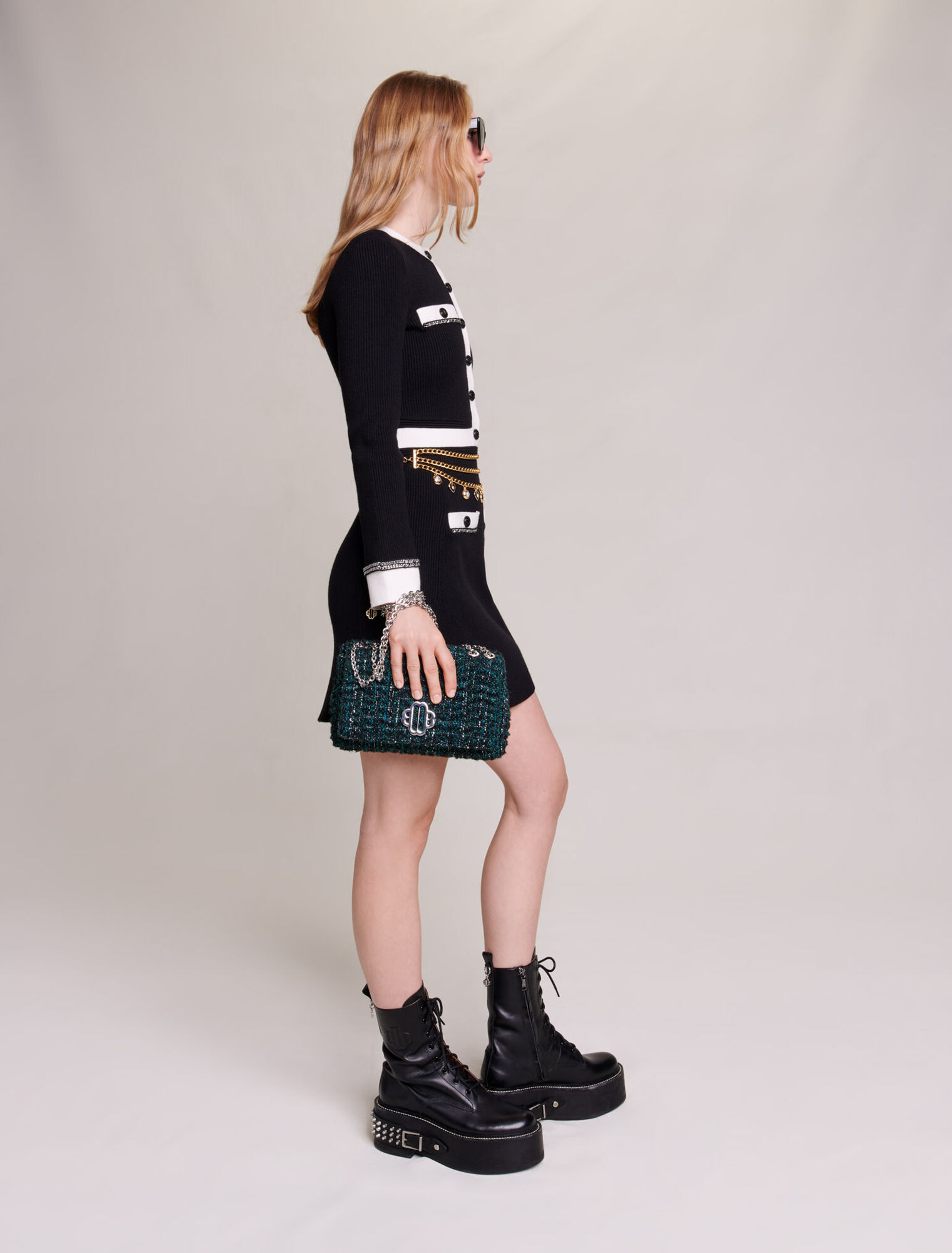 Short en tweed