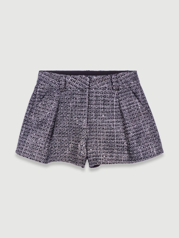 Short en tweed