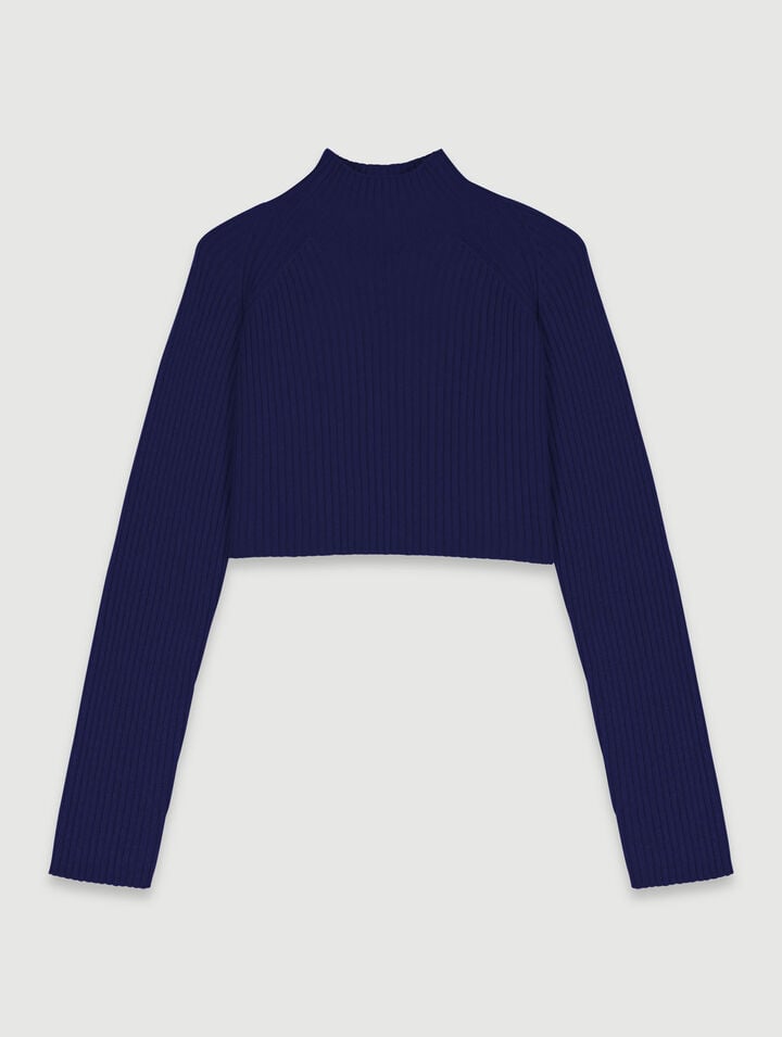 Knit 2-in-1 short dress