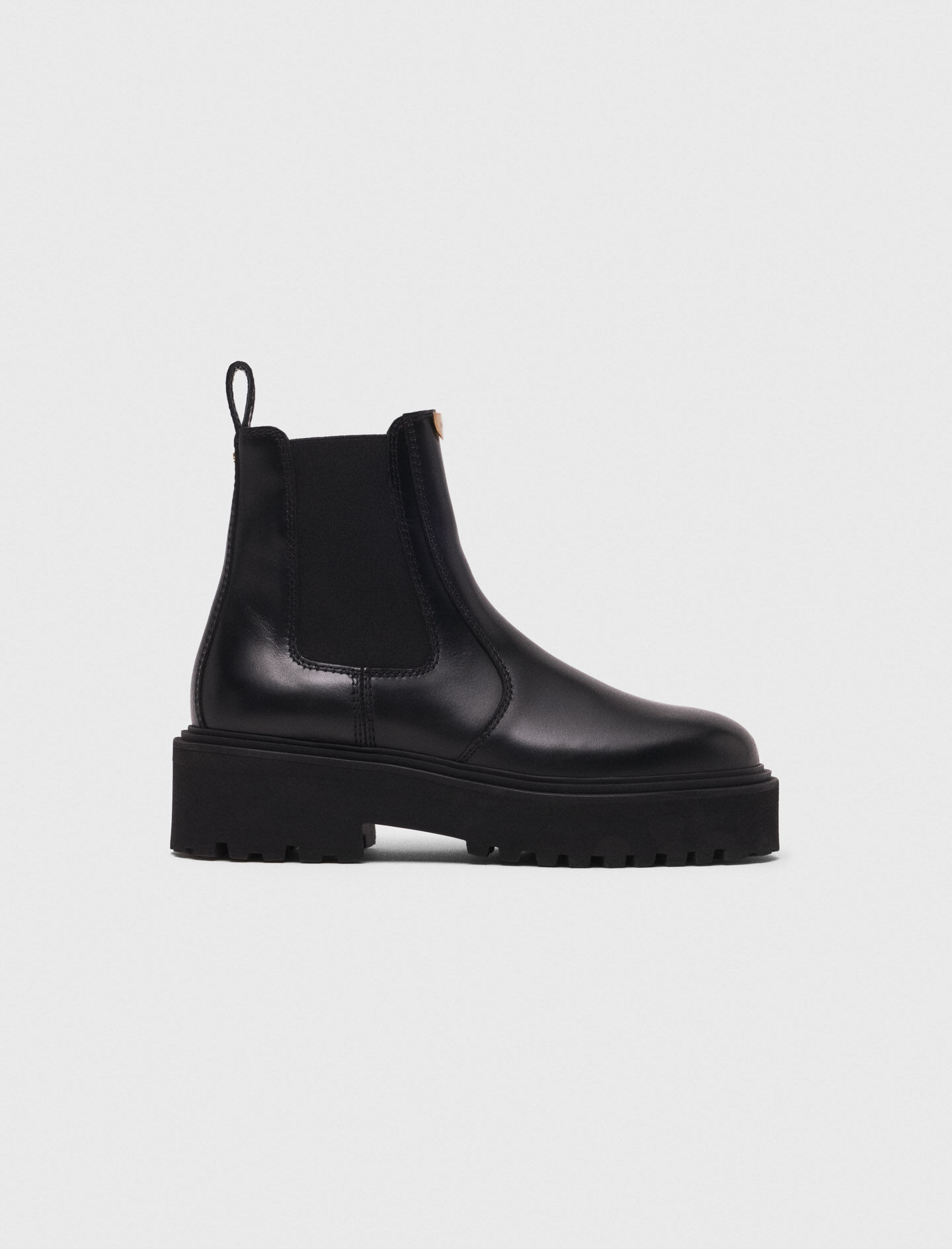 メル11286 Chelsea boots Black / Gray For Women | Maje