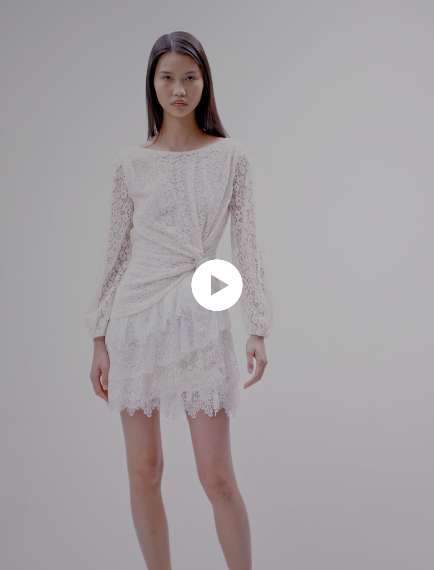 Robe maje blanche dentelle on sale